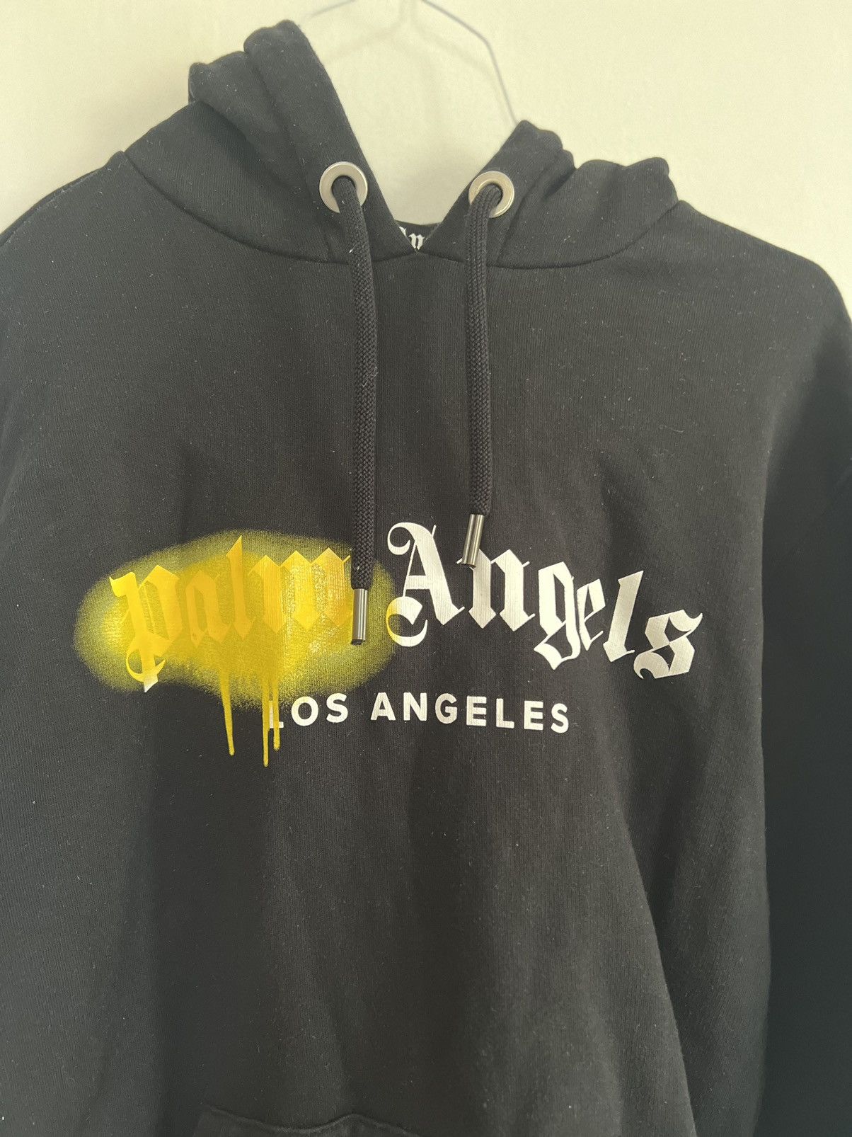 Palm Angels Palm angels sprayed Los angels Hoodie Size US M / EU 48-50 / 2 - 3 Thumbnail