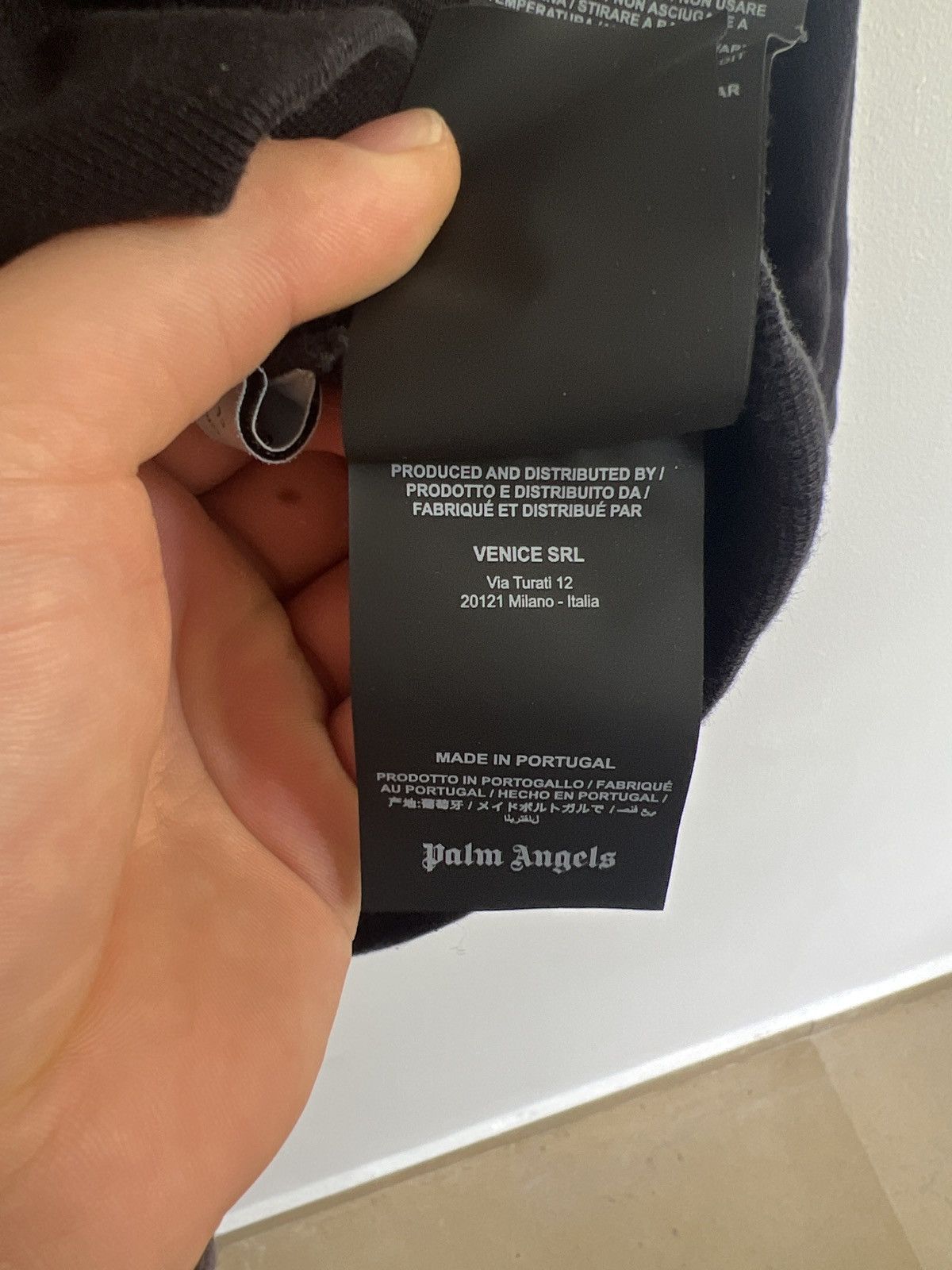 Palm Angels Palm angels sprayed Los angels Hoodie Size US M / EU 48-50 / 2 - 11 Thumbnail