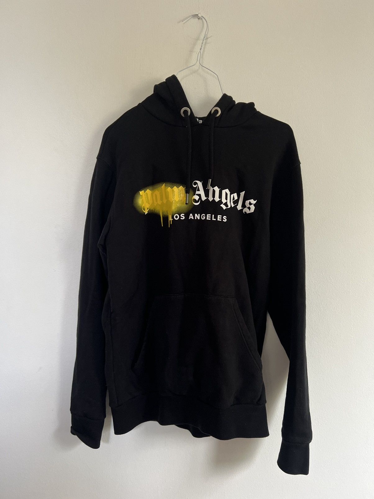 Palm Angels Palm angels sprayed Los angels Hoodie Size US M / EU 48-50 / 2 - 2 Thumbnail