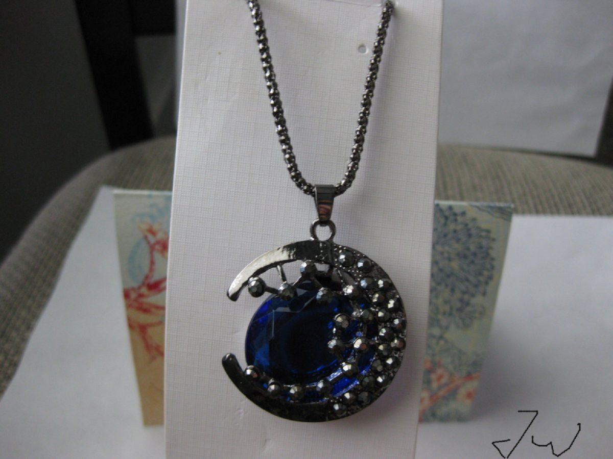 Jewelry Blue Moon Necklace Size ONE SIZE - 1 Thumbnail