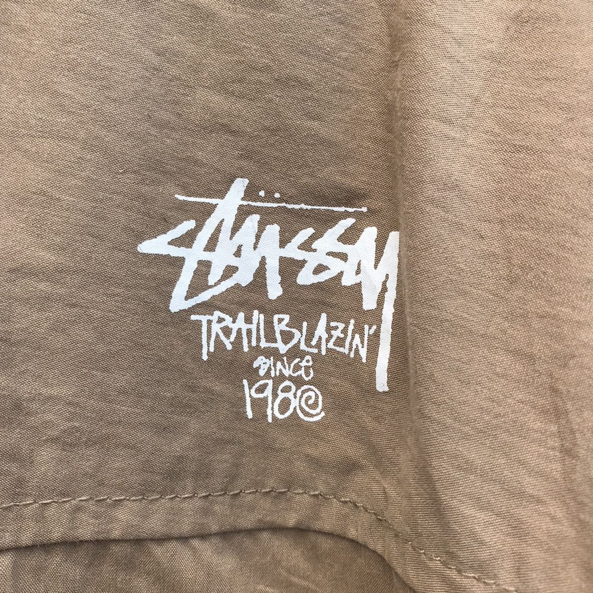 Japanese Brand Stussy parka hoodie jacket nice design Size US L / EU 52-54 / 3 - 4 Thumbnail