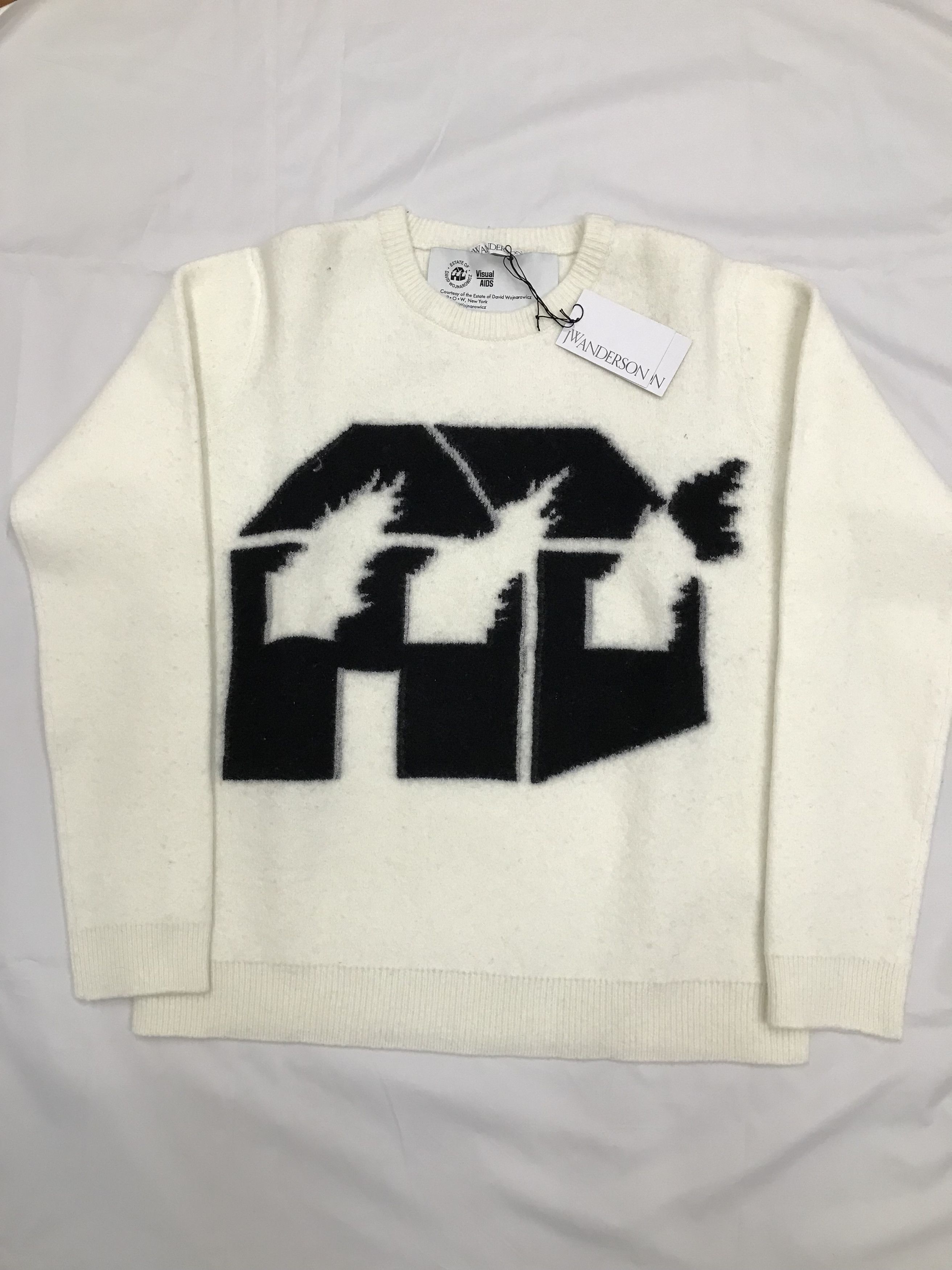 JW Anderson JW Anderson Burning House Sweater FW20 (0224) | Grailed