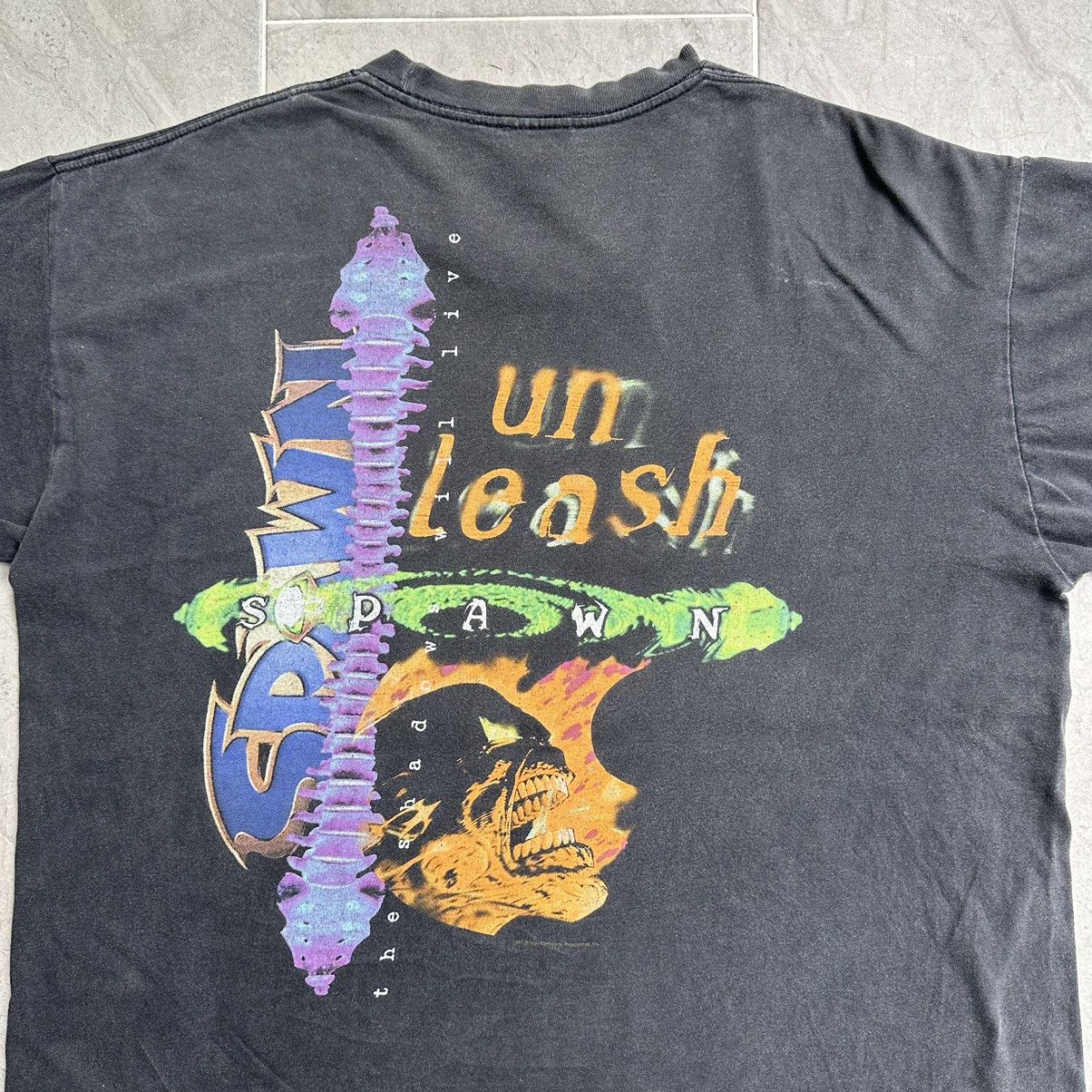 Vintage Vintage 90s Spawn Todd McFarlane 1997 Sunfaded Tee Shirt Size US XXL / EU 58 / 5 - 4 Thumbnail