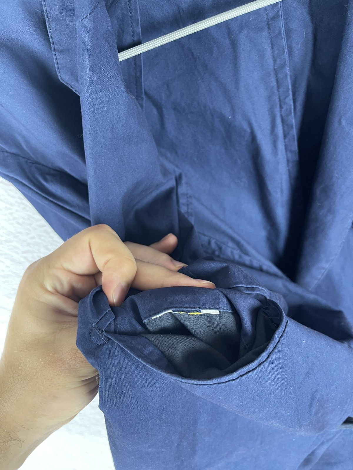 PIOMBO Piombo blue 2 button unlined cotton blazer luxury Size 44R - 10 Thumbnail