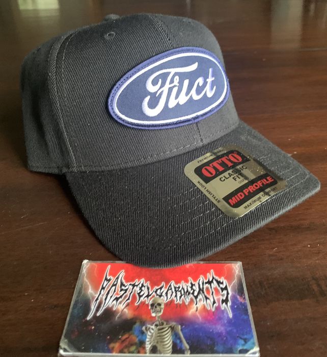 Fuct Fuct Oval Parody Ford Logo Snapback Hat | Grailed