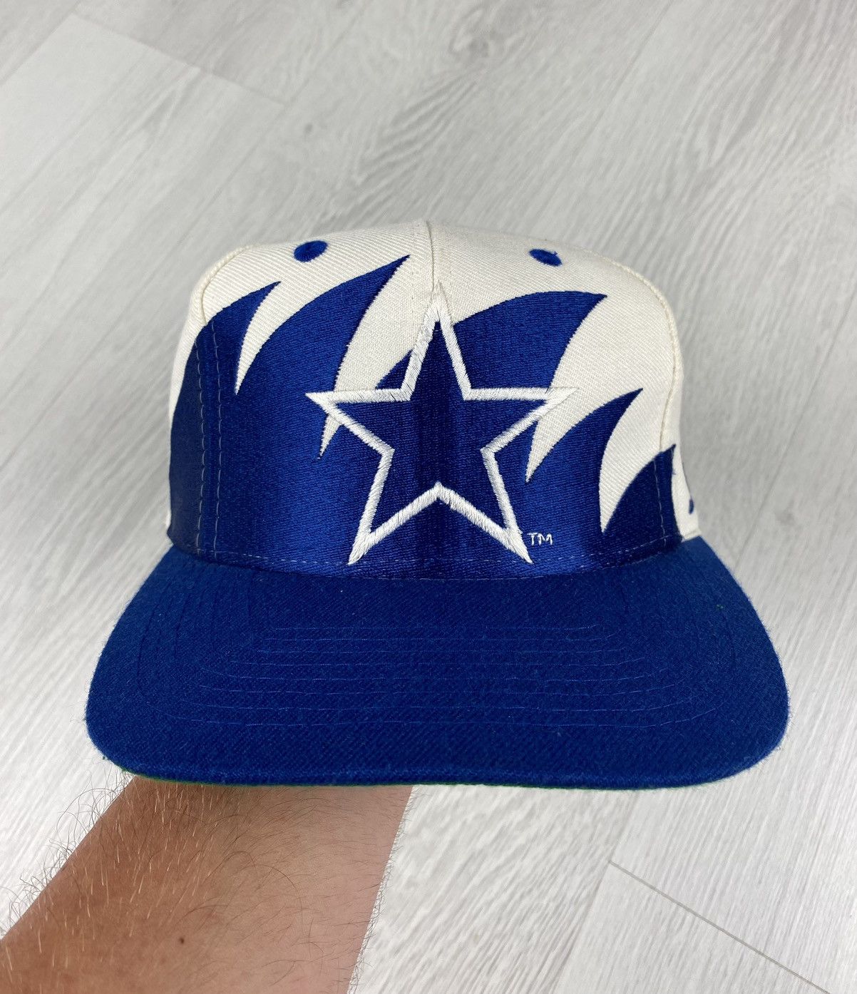 Vintage Starter Dallas Cowboys Pro Line Snapback Hat Blue