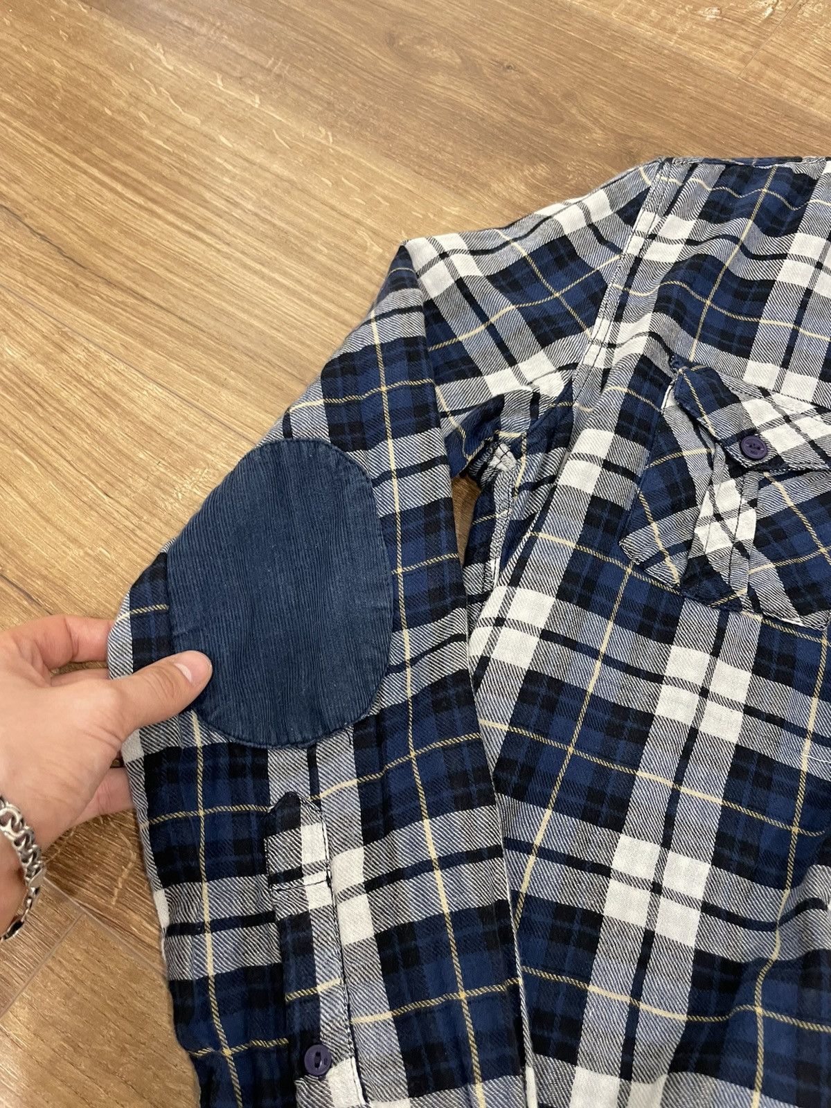 Flannel × Vintage Vintage Checkered Plaid Flannel Shirt Travis Scott Style Size US M / EU 48-50 / 2 - 6 Thumbnail