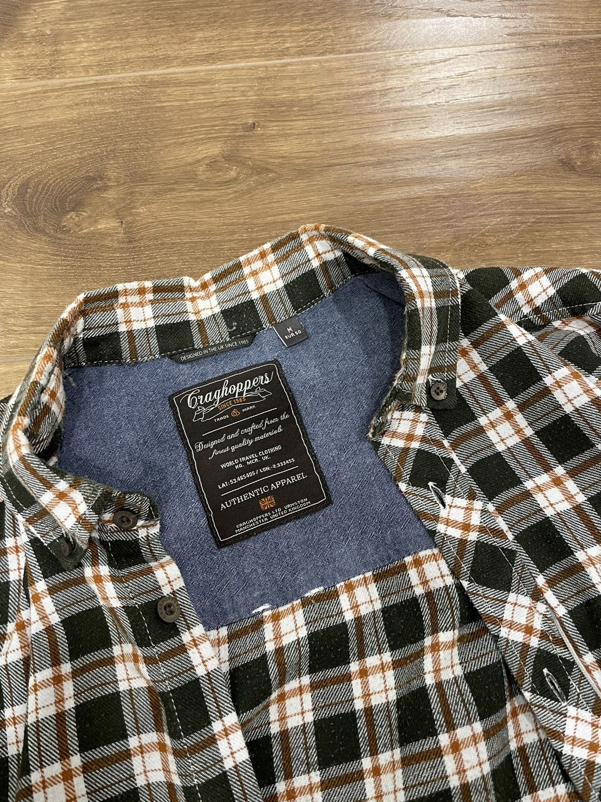Flannel Vintage Checkered Plaid Flannel Shirt Travis Scott Style Size US M / EU 48-50 / 2 - 9 Thumbnail