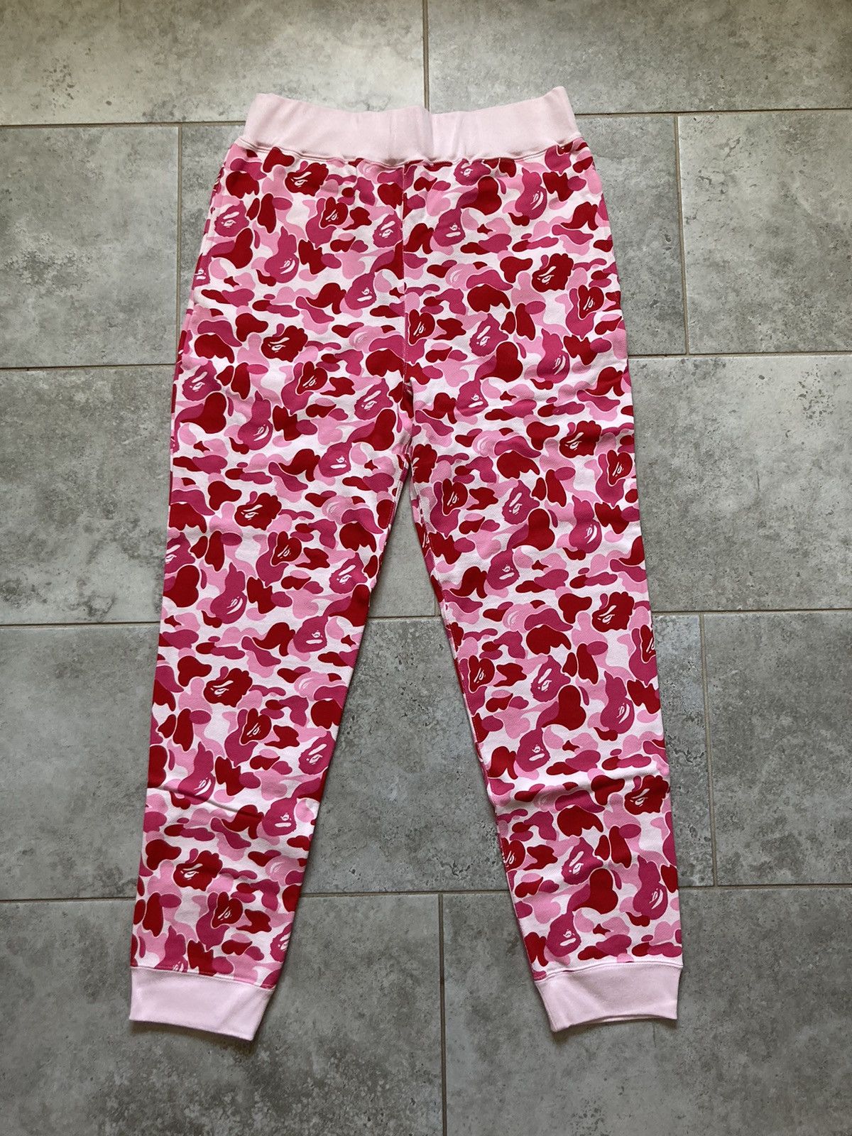 Bape ABC CAMO SWEAT PANTS | Grailed