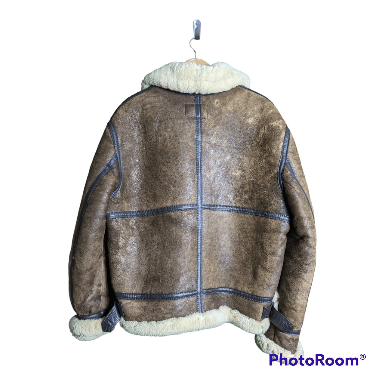 Other Vintage schott us force LEATHER JACKET SHEEPSKIN Size US L / EU 52-54 / 3 - 2 Thumbnail