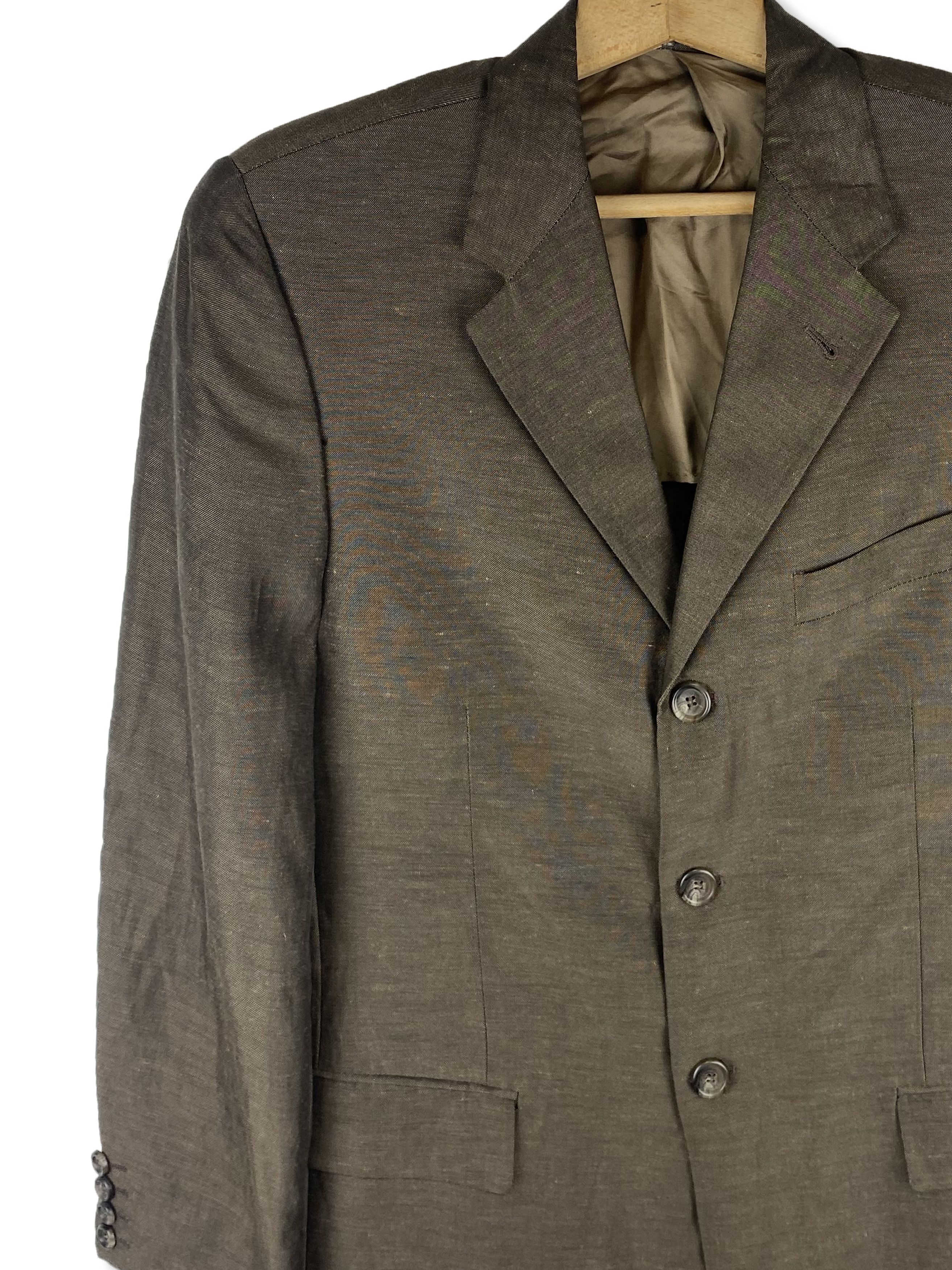 Corneliani Vintage Corneliani Brown Blazer M297 Size 50R - 3 Thumbnail