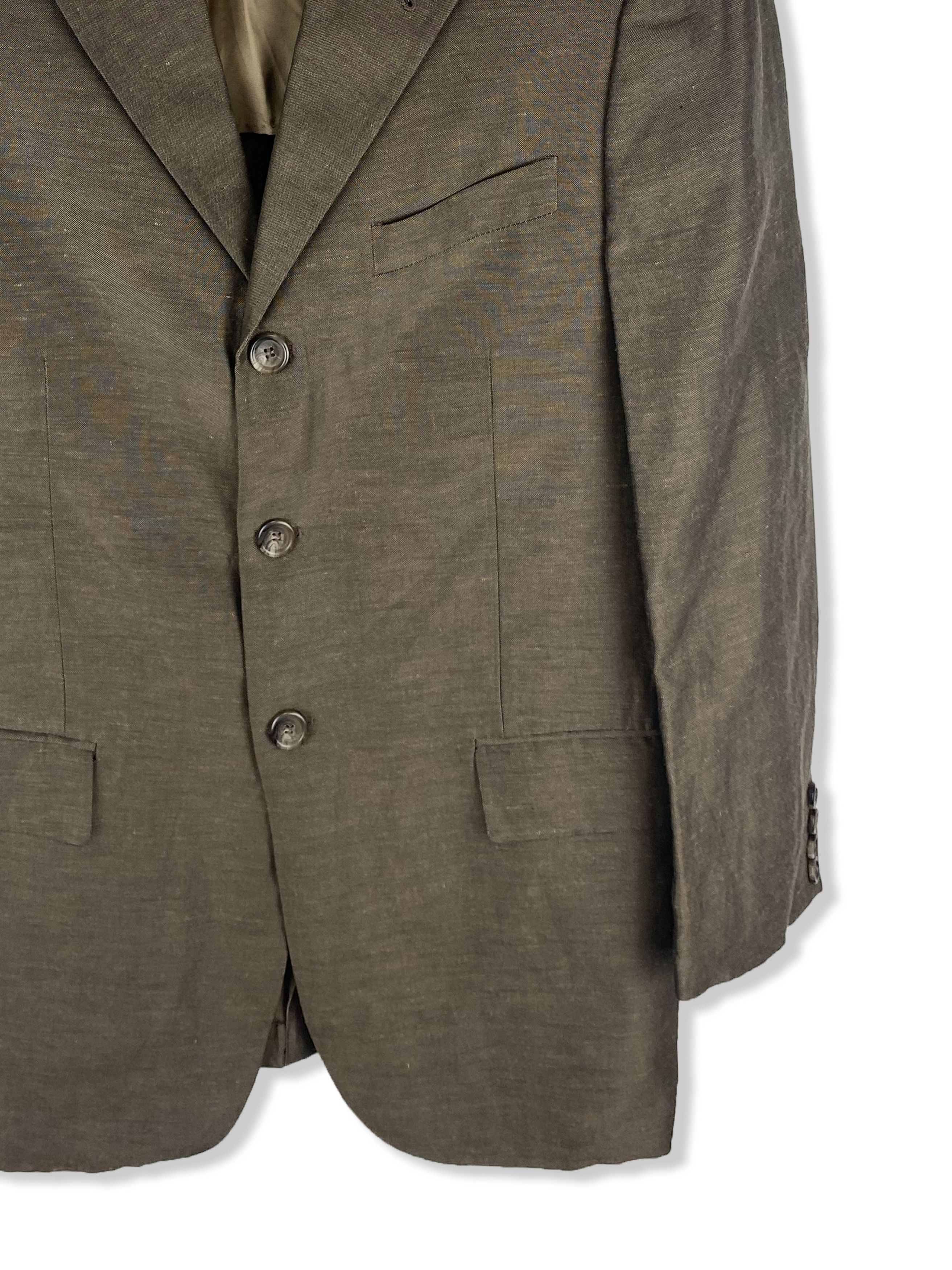 Corneliani Vintage Corneliani Brown Blazer M297 Size 50R - 2 Thumbnail