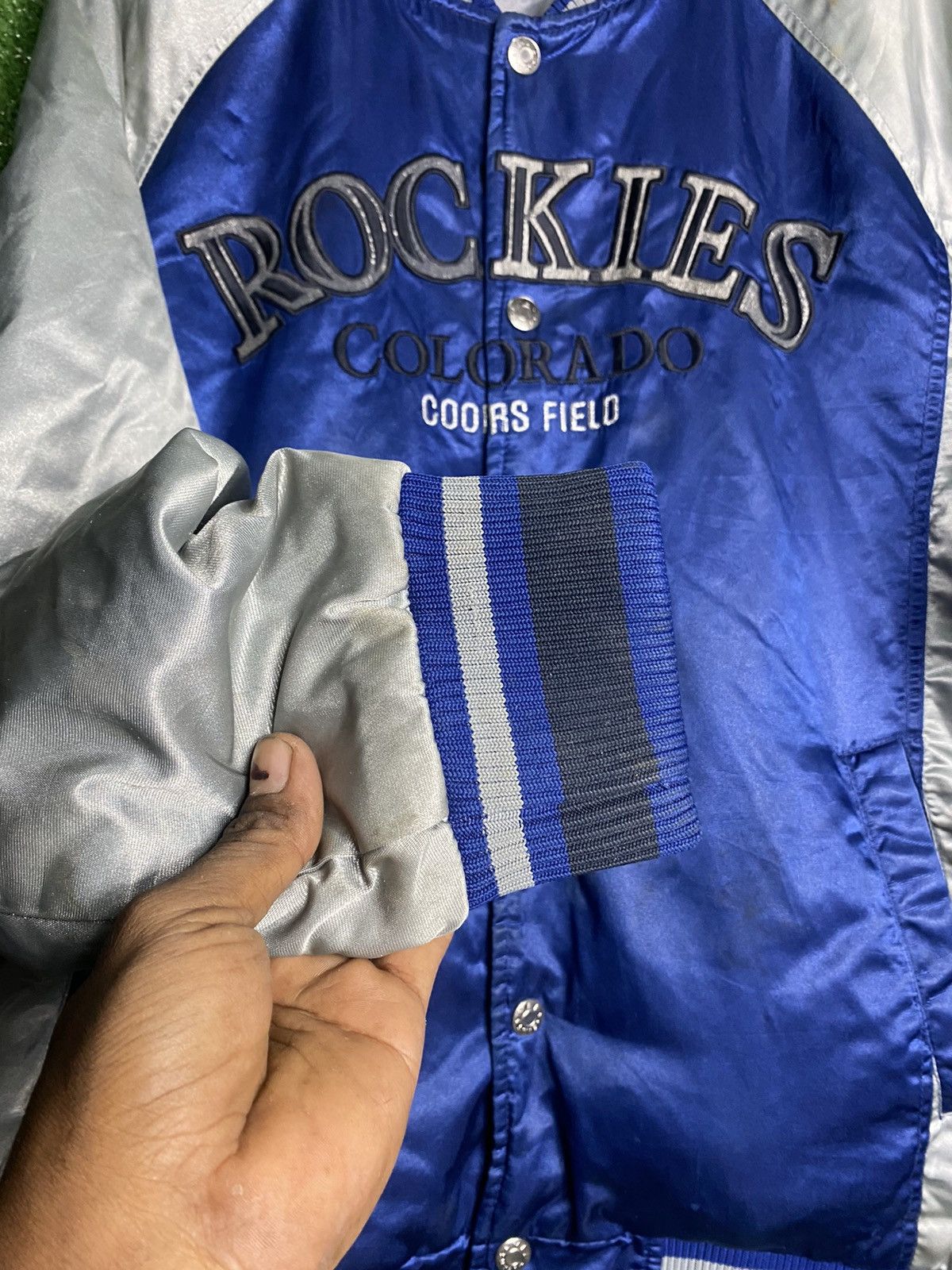 MLB MLB ROOKIES CALORADO VARSITY JACKET Size US XL / EU 56 / 4 - 4 Thumbnail