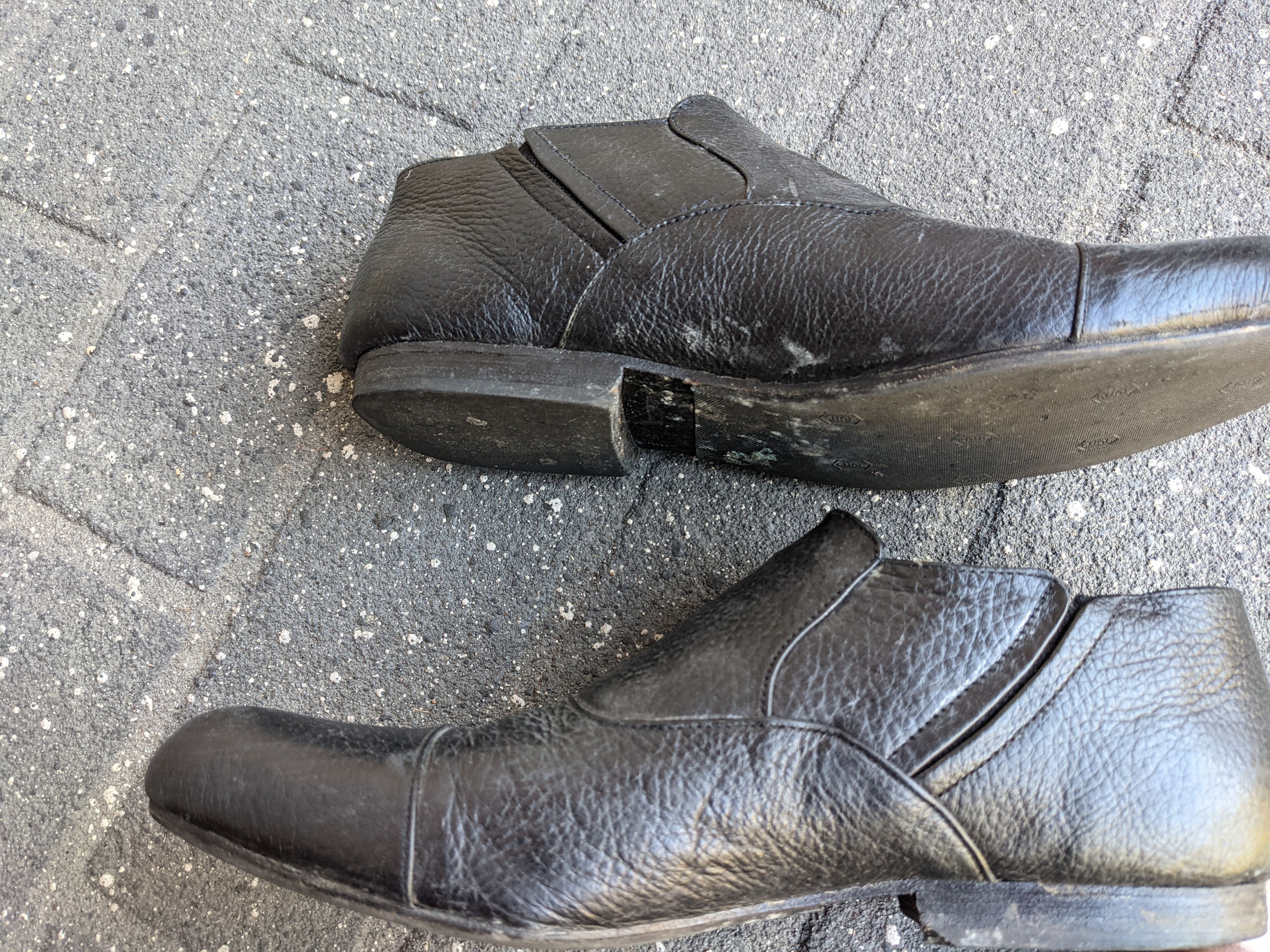 Black Noise White Rain 16th Century Boot Size US 11 / EU 44 - 4 Thumbnail
