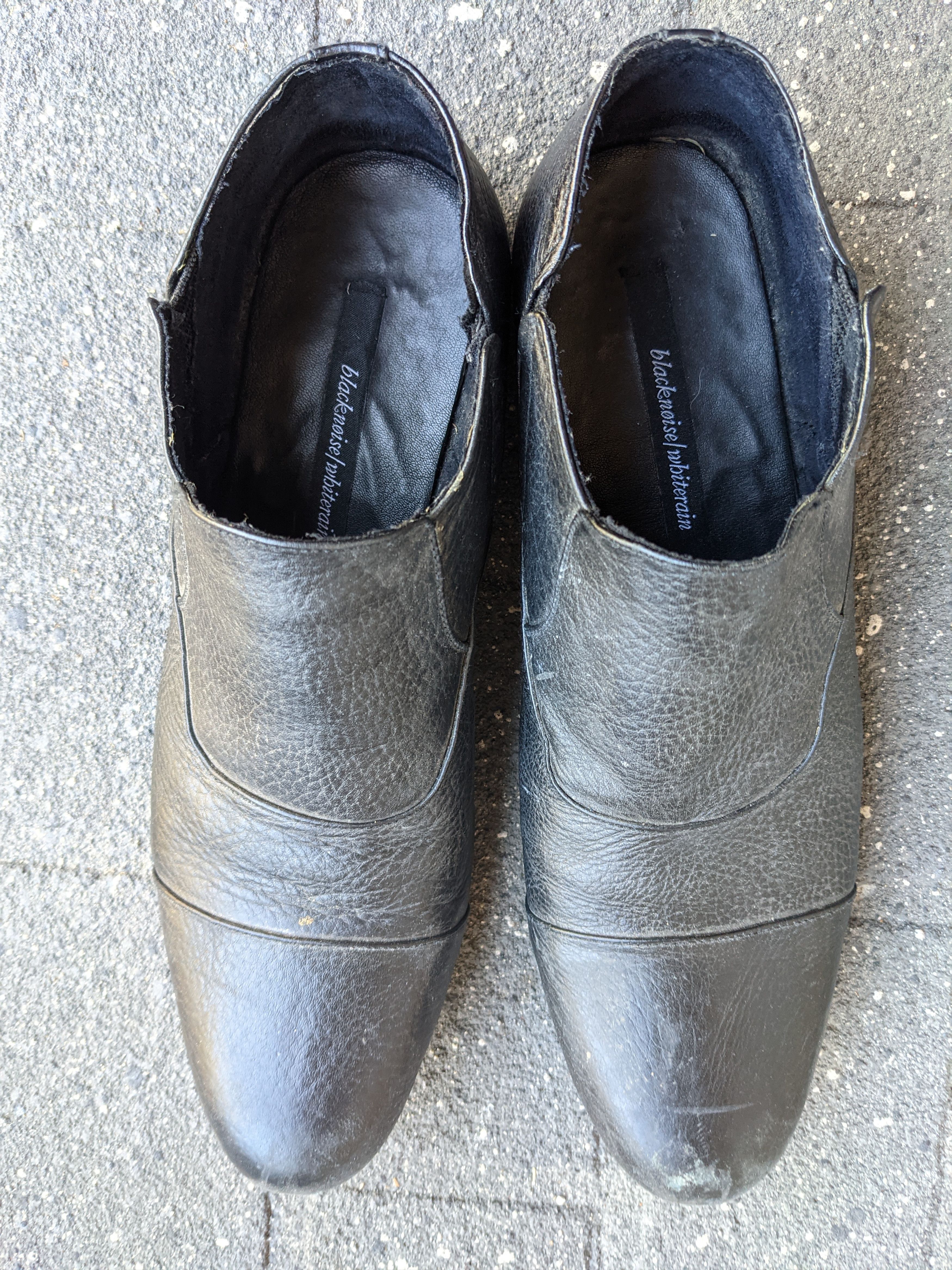 Black Noise White Rain 16th Century Boot Size US 11 / EU 44 - 2 Thumbnail