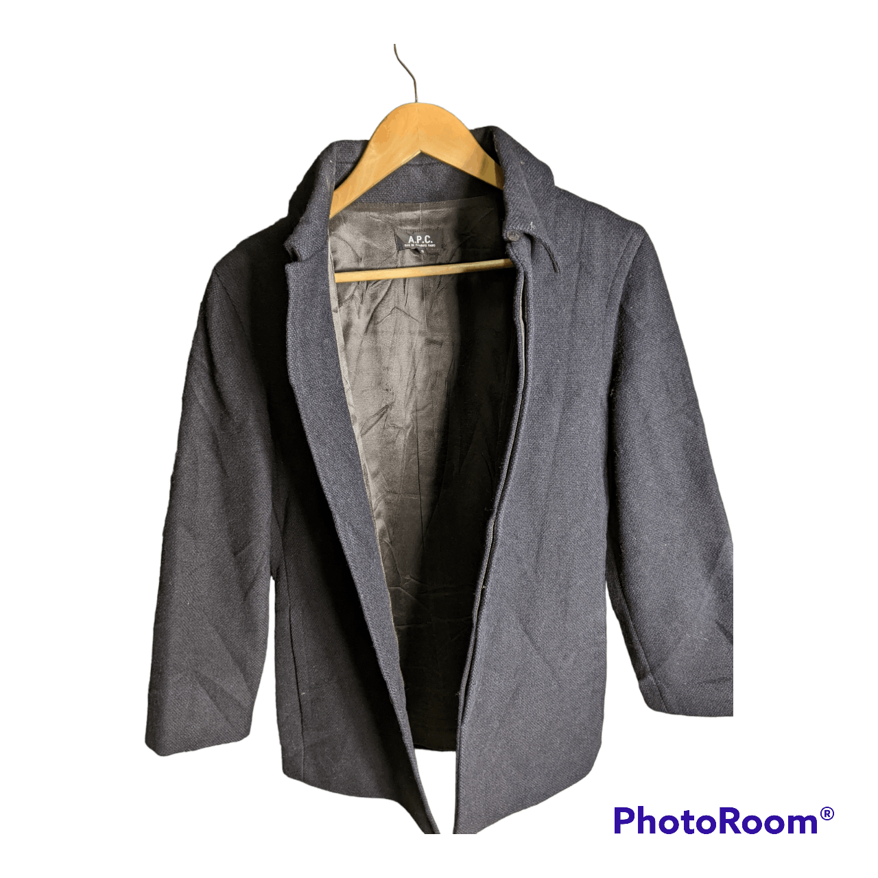 A.P.C. × Japanese Brand × Vintage Vintage A.P.C WOOL JACKET Size US S / EU 44-46 / 1 - 3 Thumbnail