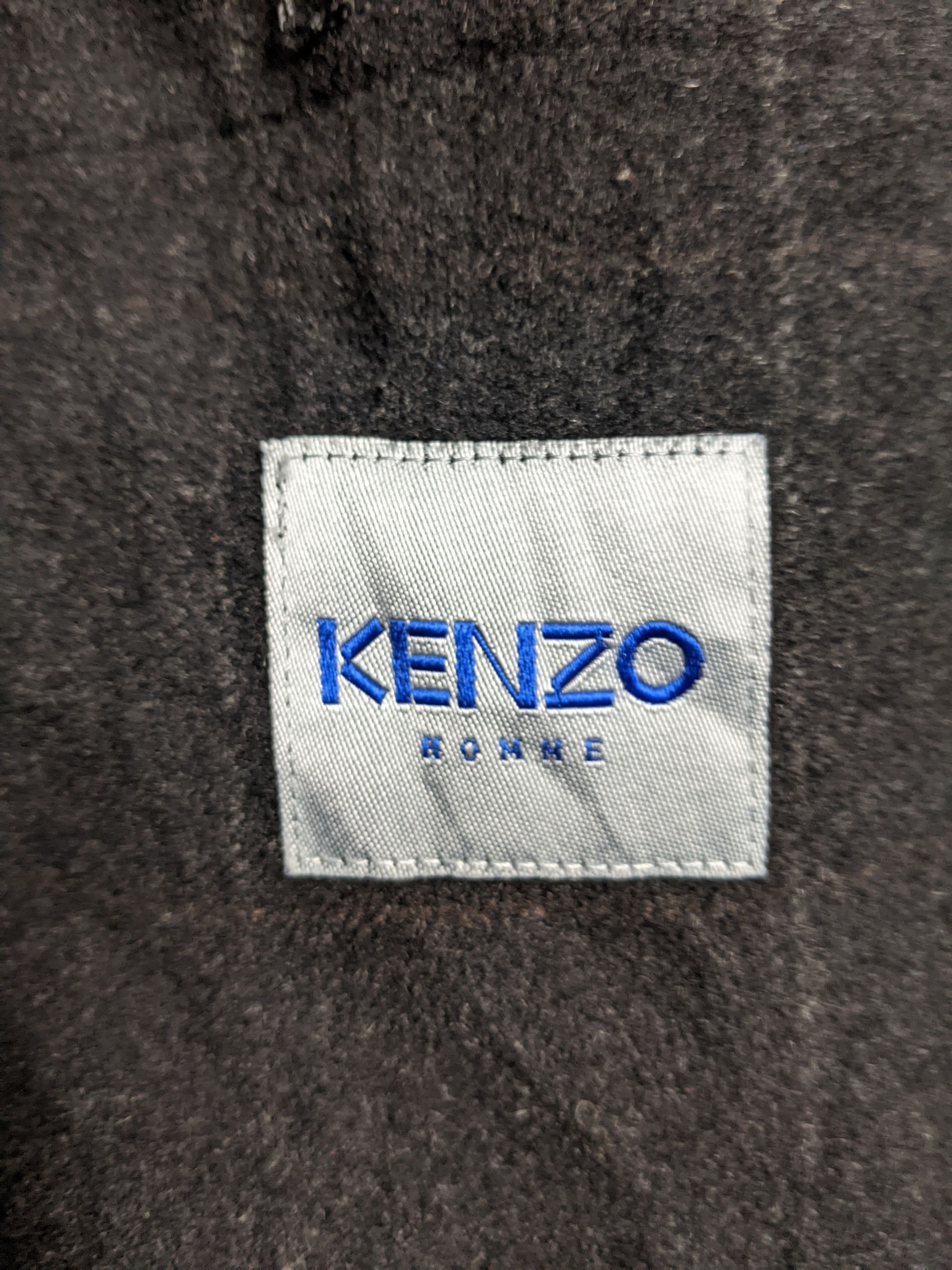 Kenzo VINTAGE KENZO WOLL LONG JACKET Size US L / EU 52-54 / 3 - 8 Thumbnail