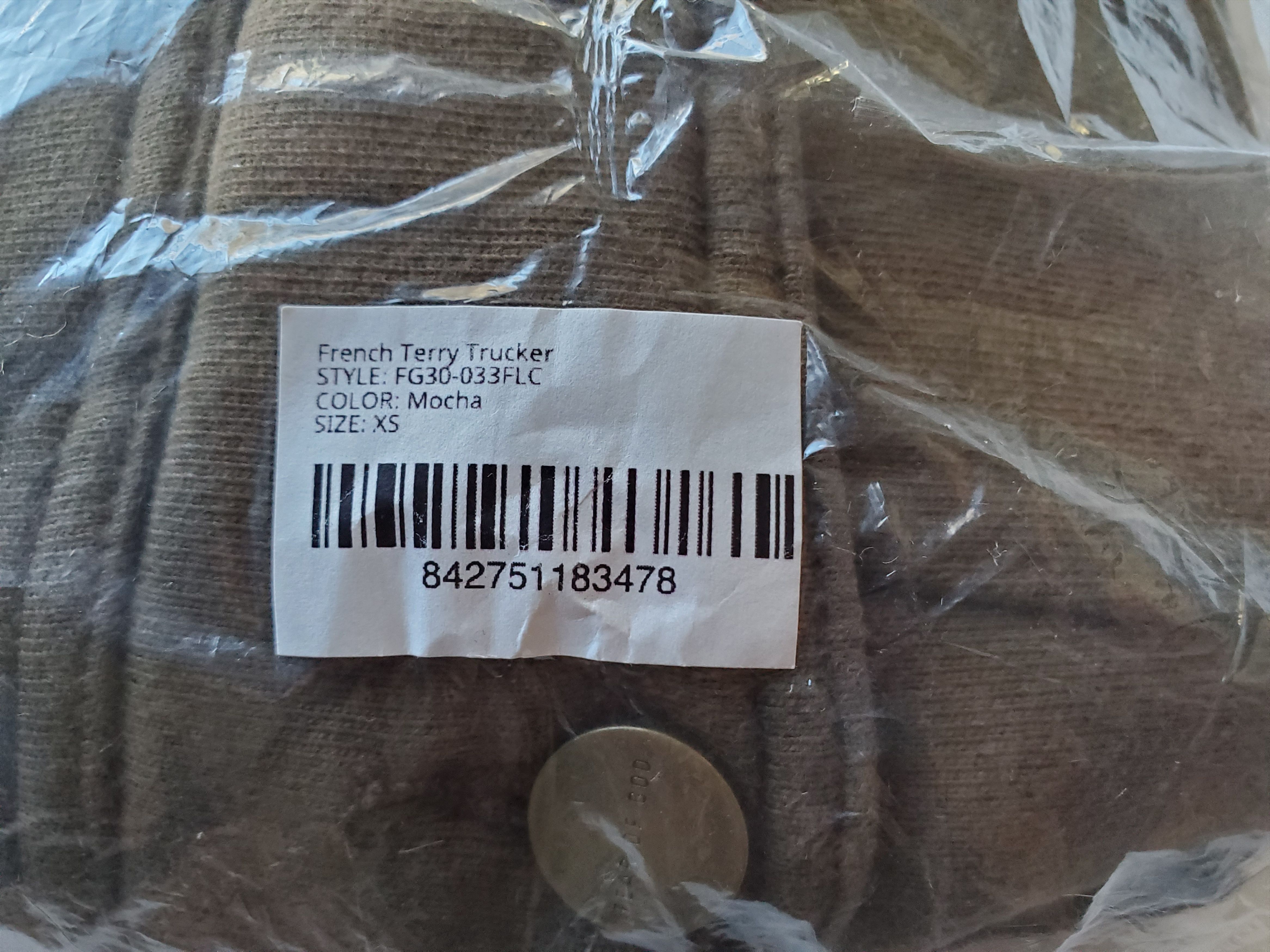 Fear of God NEW Fear of God 7th Collection French Terry Trucker Jacket Size US XS / EU 42 / 0 - 10 Thumbnail