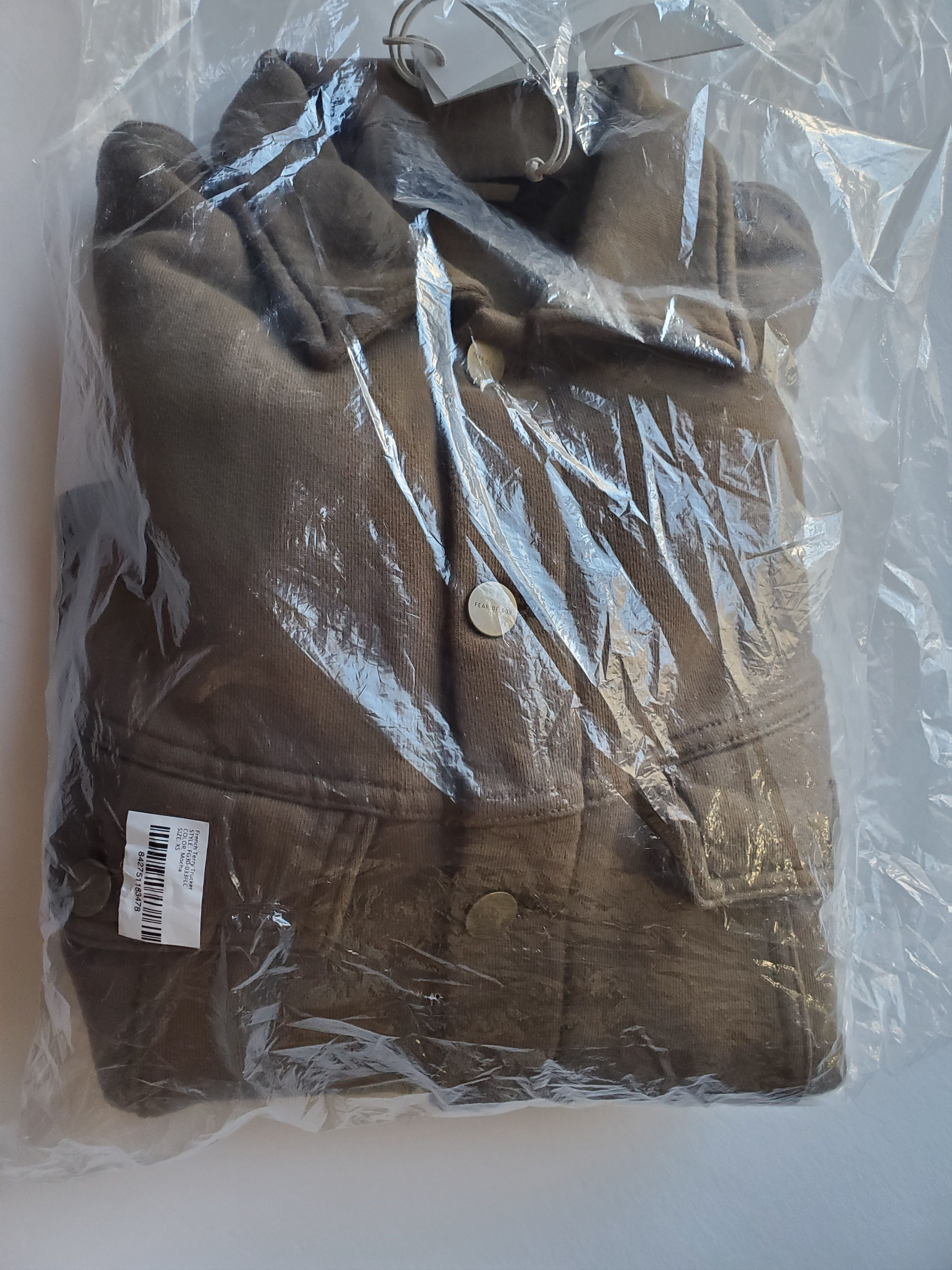 Fear of God NEW Fear of God 7th Collection French Terry Trucker Jacket Size US XS / EU 42 / 0 - 7 Thumbnail