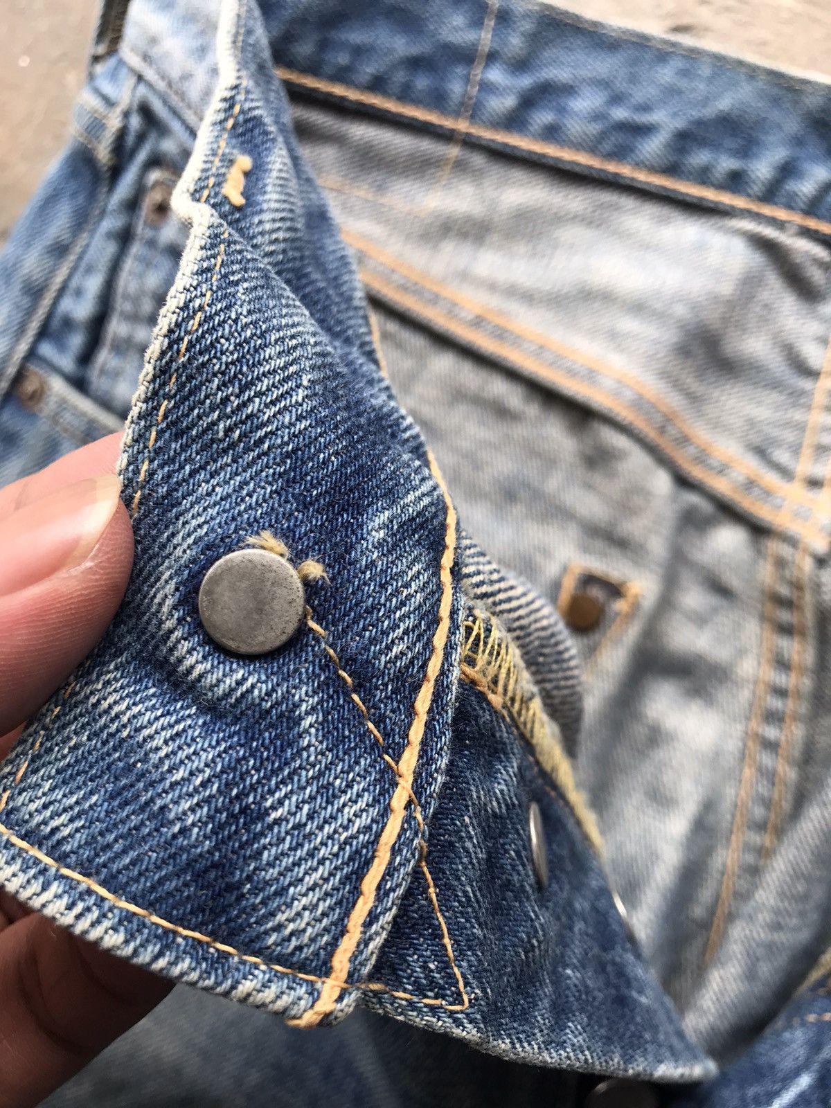 Levi's × Vintage Vintage 80's Levi's Big E Lot 55501 Selvedge Denim Size US 31 - 4 Thumbnail