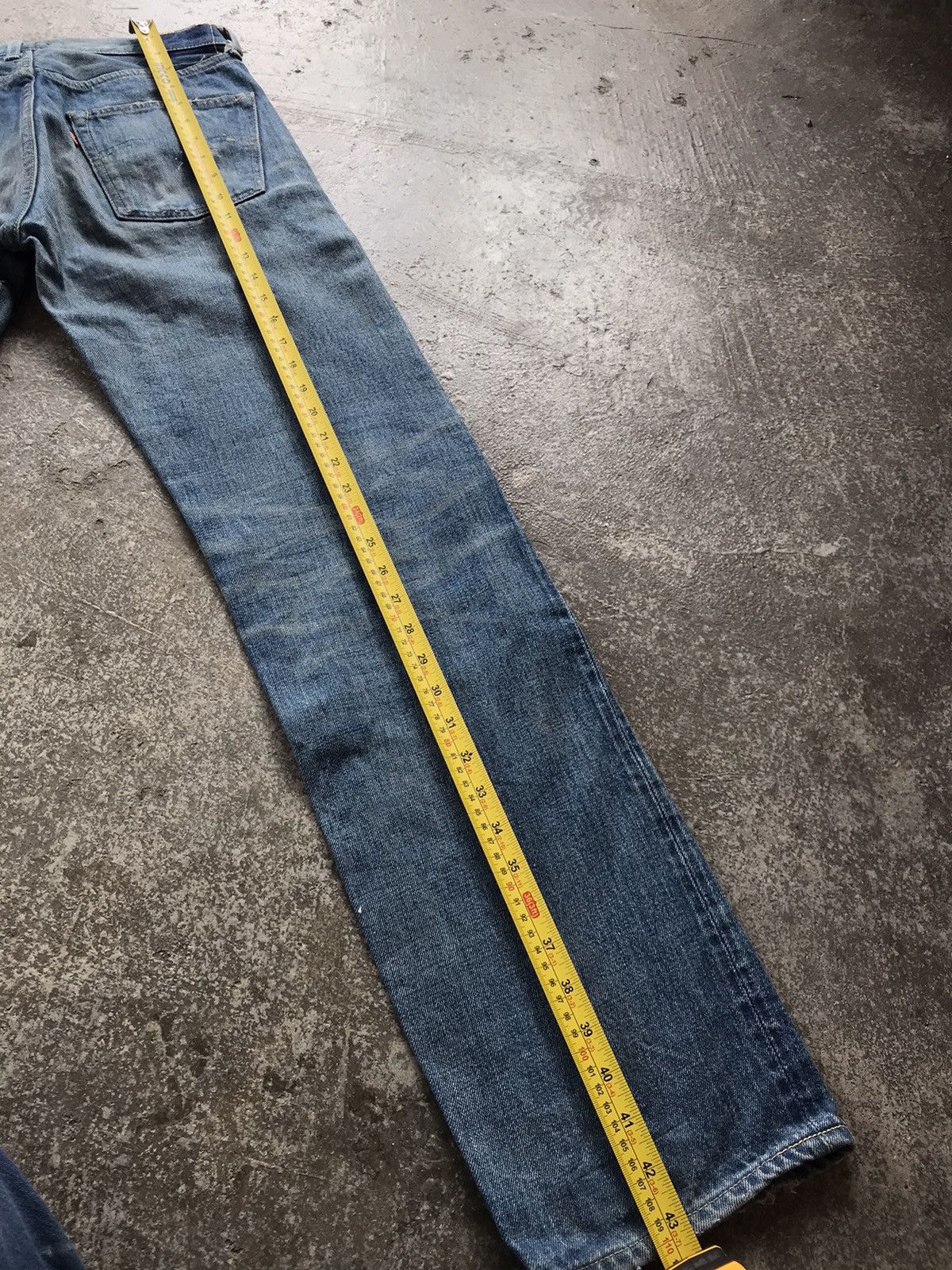 Levi's × Vintage Vintage 80's Levi's Big E Lot 55501 Selvedge Denim Size US 31 - 13 Thumbnail