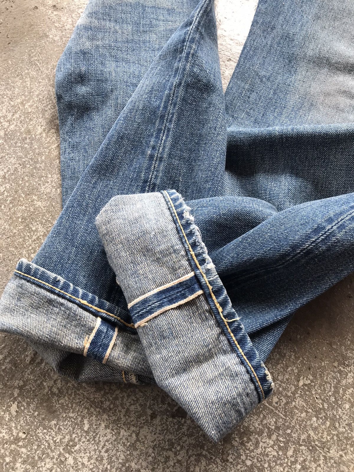 Levi's × Vintage Vintage 80's Levi's Big E Lot 55501 Selvedge Denim Size US 31 - 7 Thumbnail