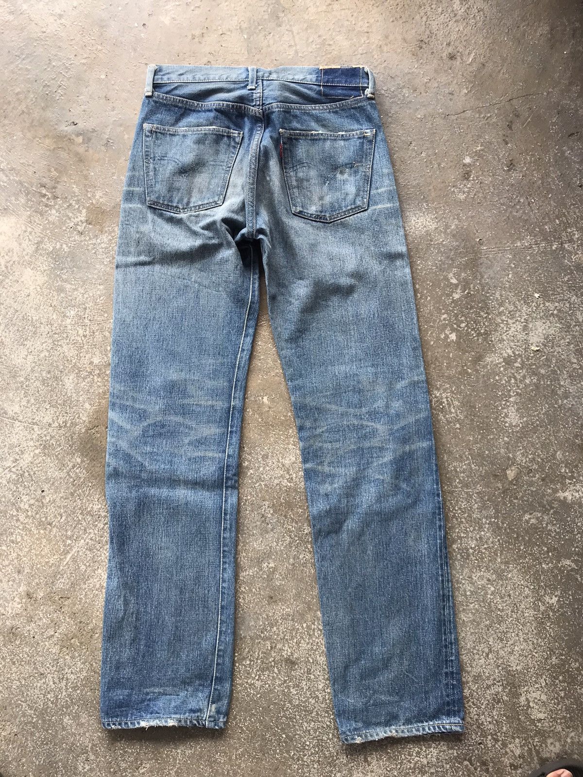 Levi's × Vintage Vintage 80's Levi's Big E Lot 55501 Selvedge Denim Size US 31 - 8 Thumbnail