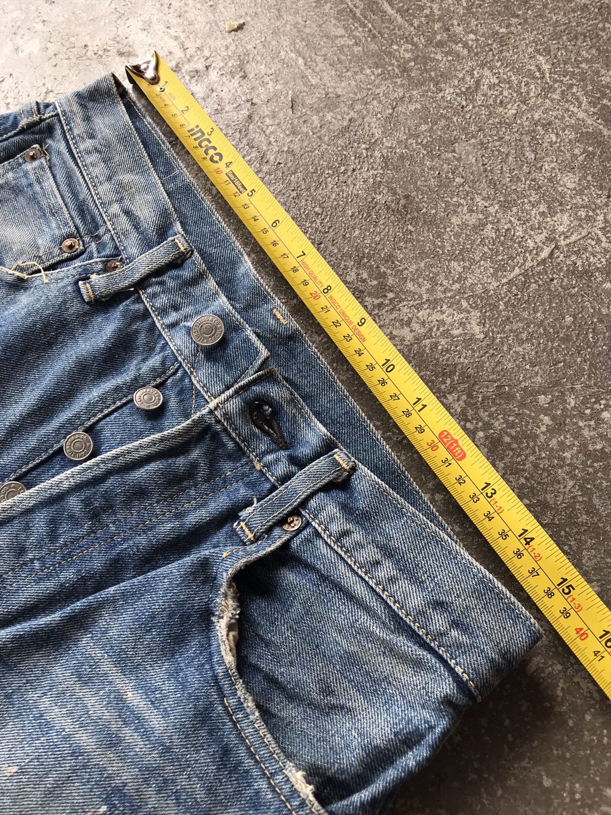 Levi's × Vintage Vintage 80's Levi's Big E Lot 55501 Selvedge Denim Size US 31 - 11 Thumbnail