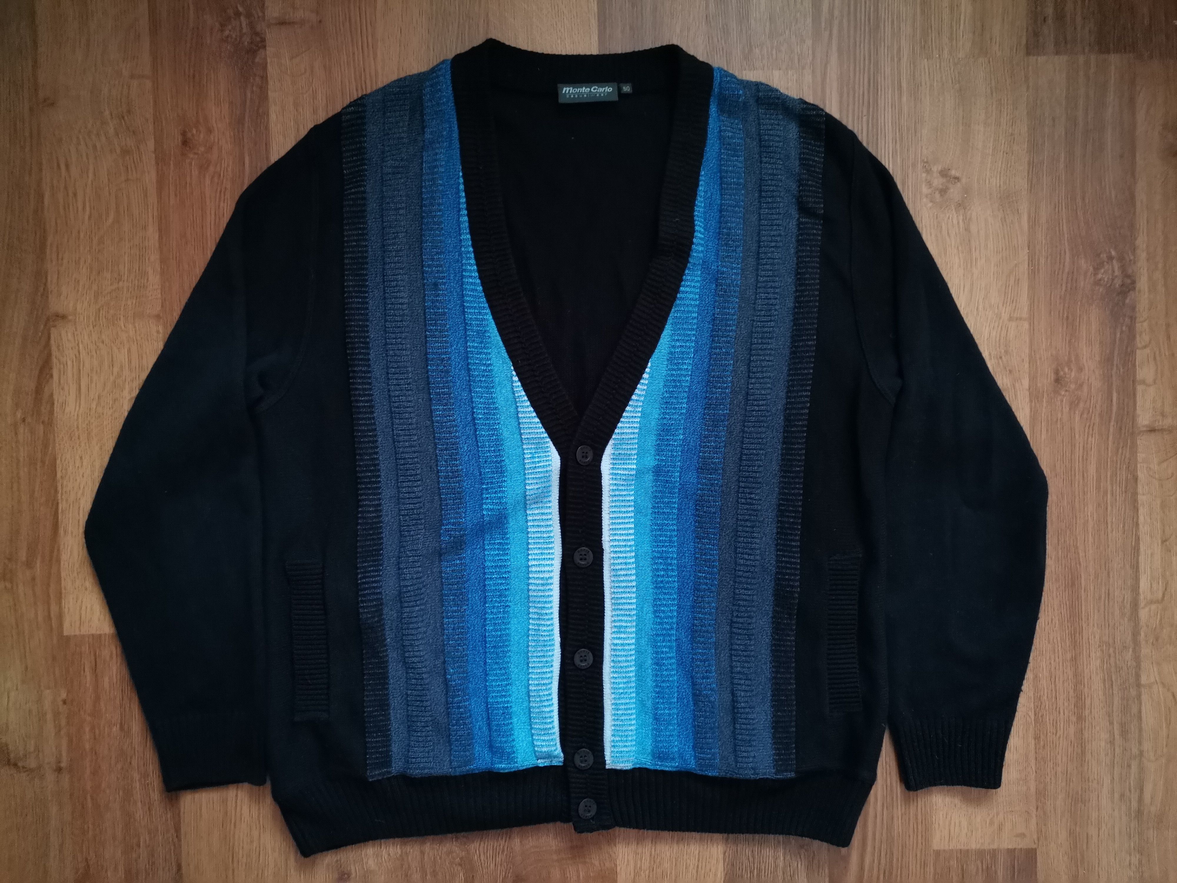 Vintage Monte Carlo Gradient Sweater Size US M / EU 48-50 / 2 - 1 Thumbnail