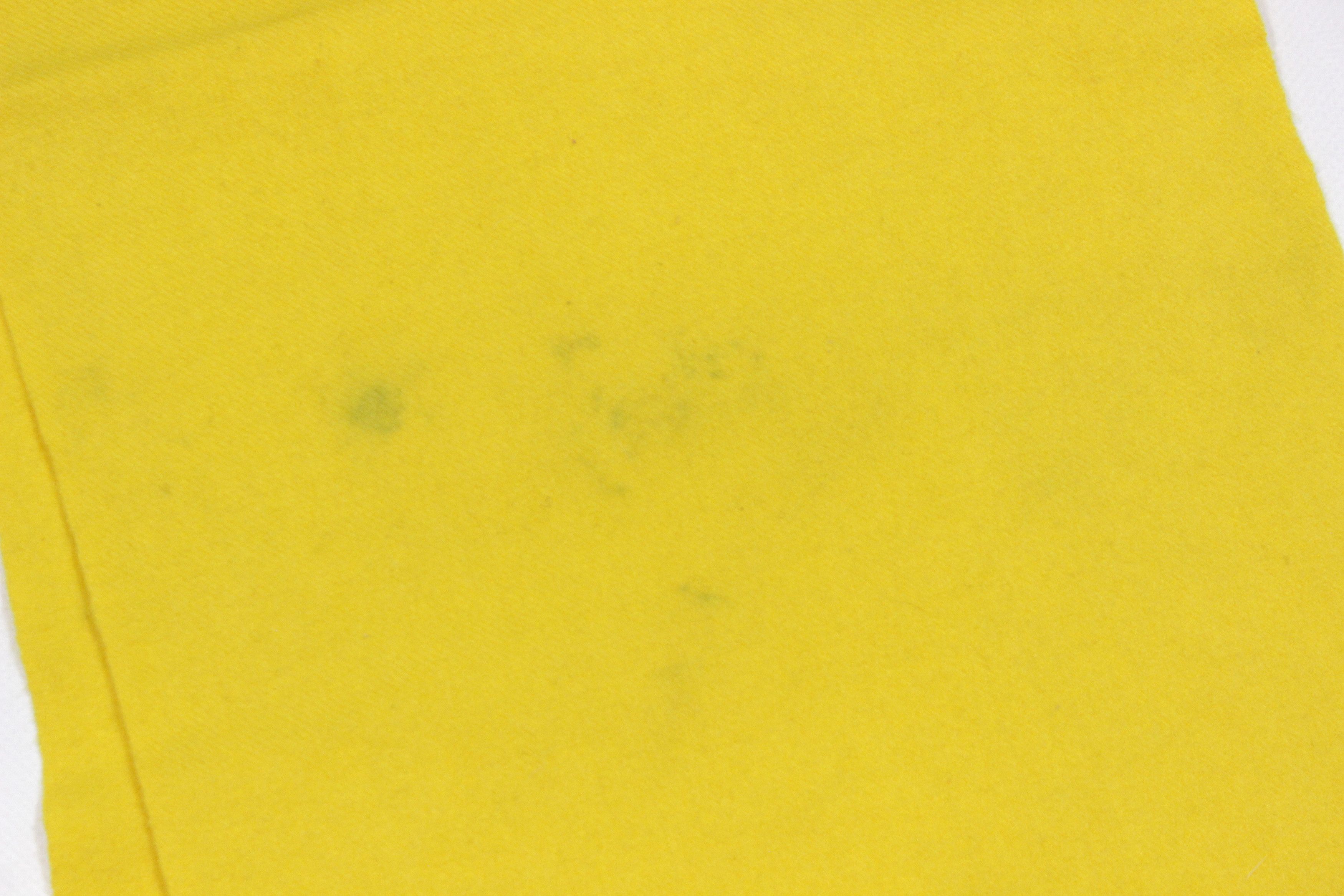 Comme des Garcons Yellow Wool Scarf 90S Vintage Made in Japan Size ONE SIZE - 2 Thumbnail