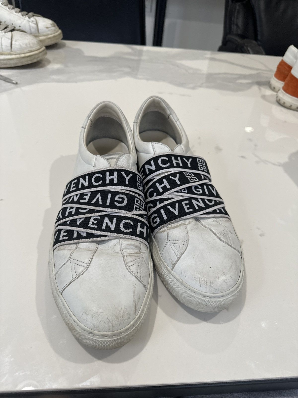 Givenchy Givenchy 4g webbing sneakers Size US 11 / EU 44 - 2 Thumbnail