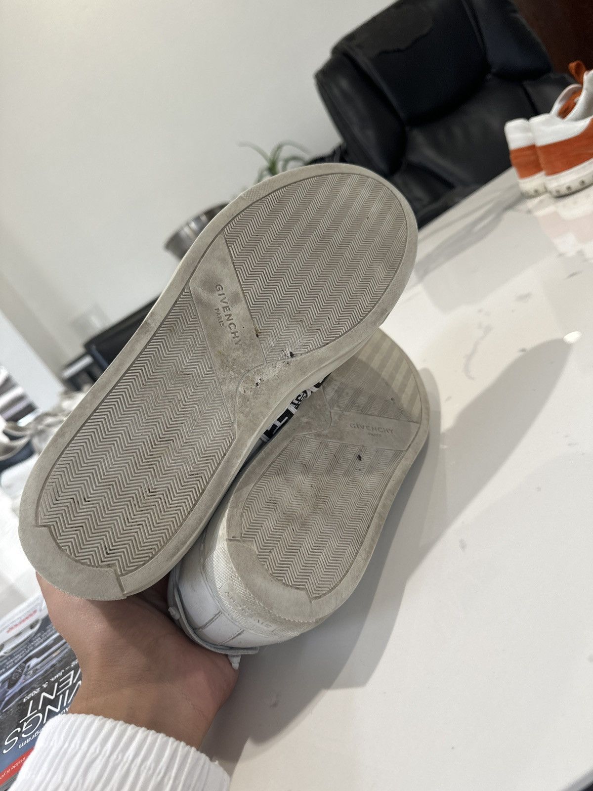 Givenchy Givenchy 4g webbing sneakers Size US 11 / EU 44 - 6 Thumbnail
