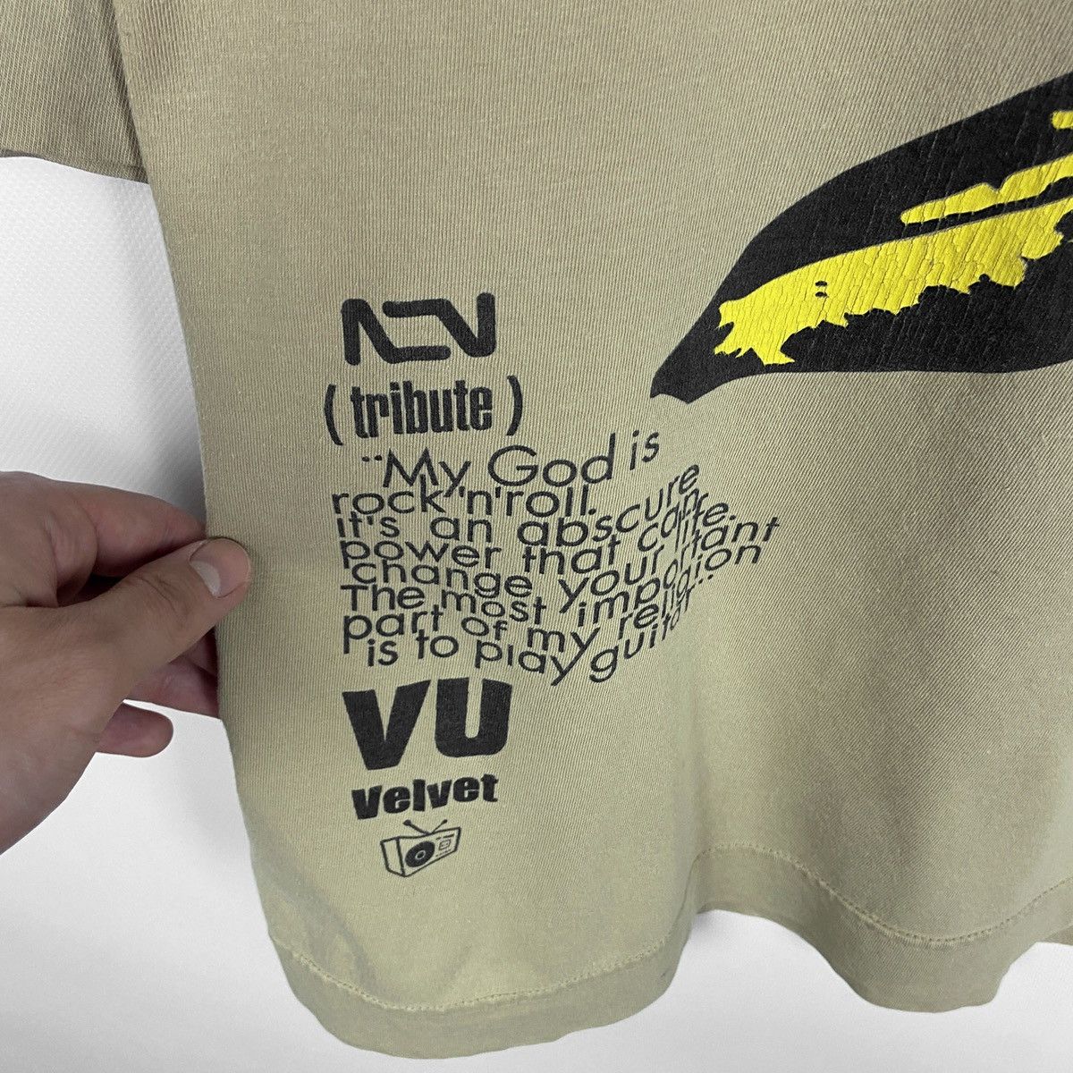 Band Tees Vintage Velvet Underground My God is Rock n roll band tee Size US M / EU 48-50 / 2 - 4 Thumbnail