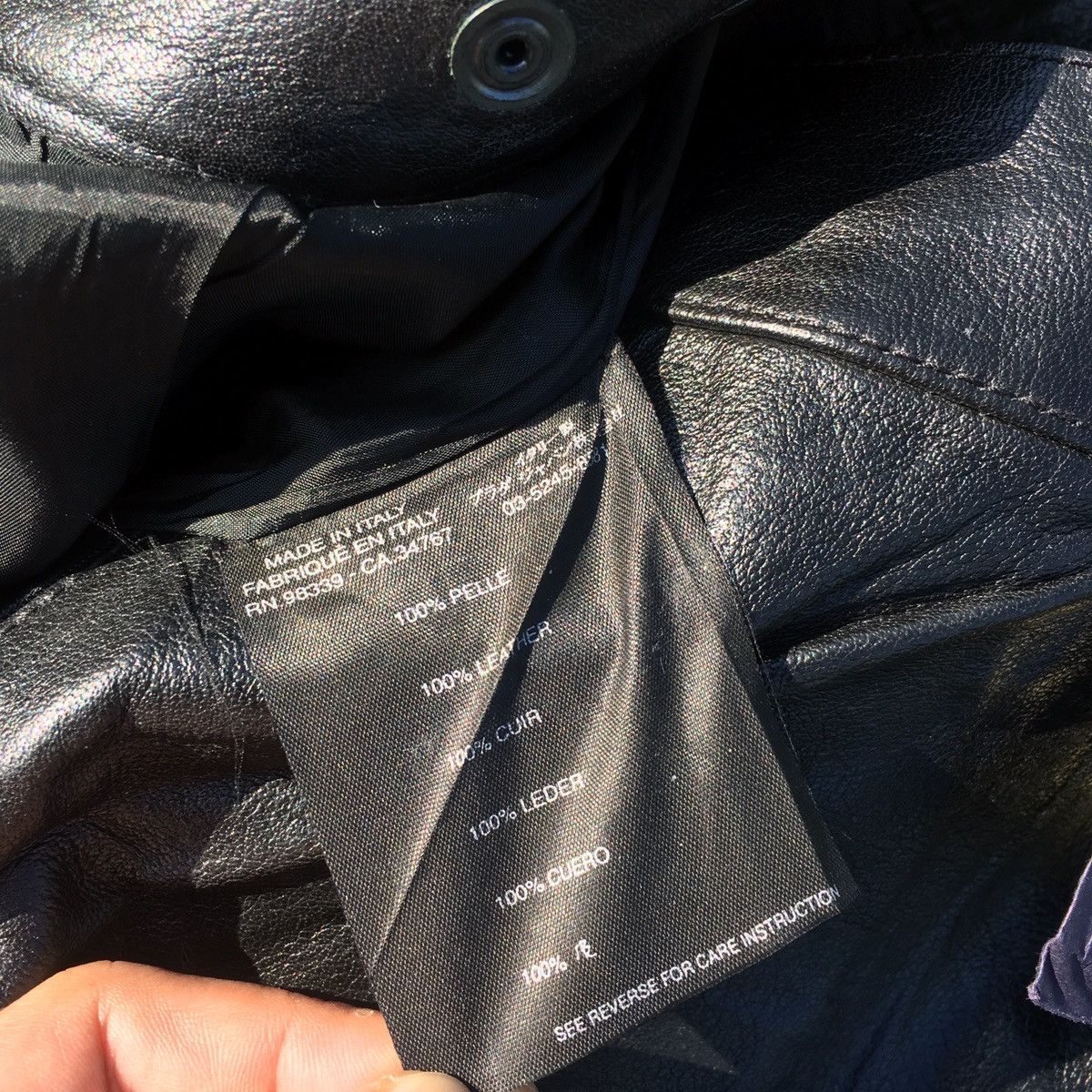 Prada ARCHIVE PRADA LEATHER TROUSER PANT Size US 28 / EU 44 - 10 Thumbnail