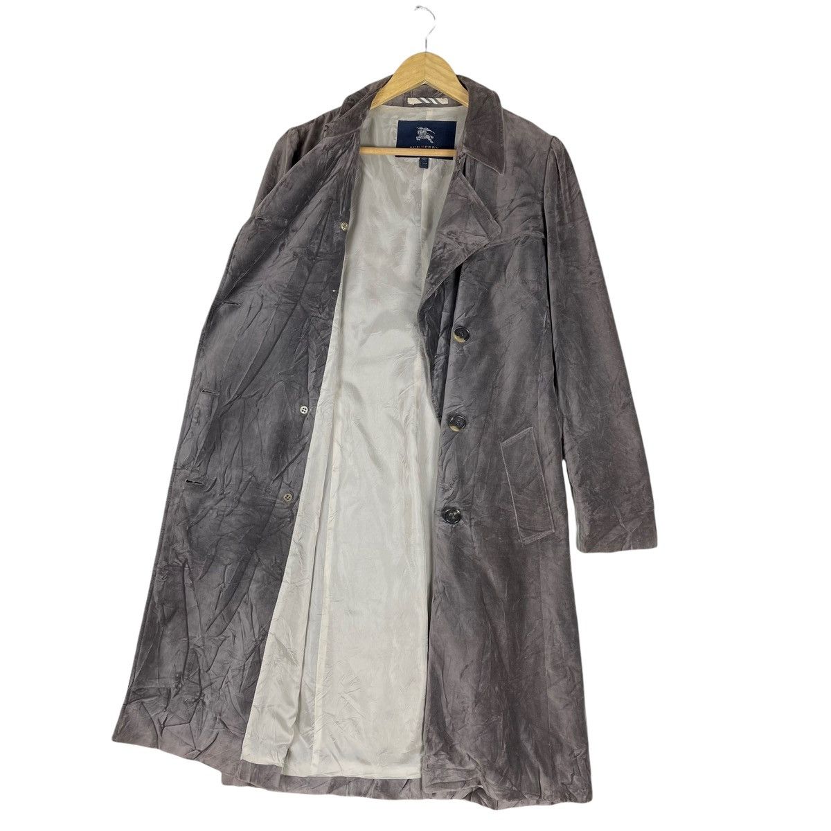 Burberry 🔥BURBERRY LONDON VELVET CHECKED TRENCH COAT JACKET Size US M / EU 48-50 / 2 - 3 Thumbnail