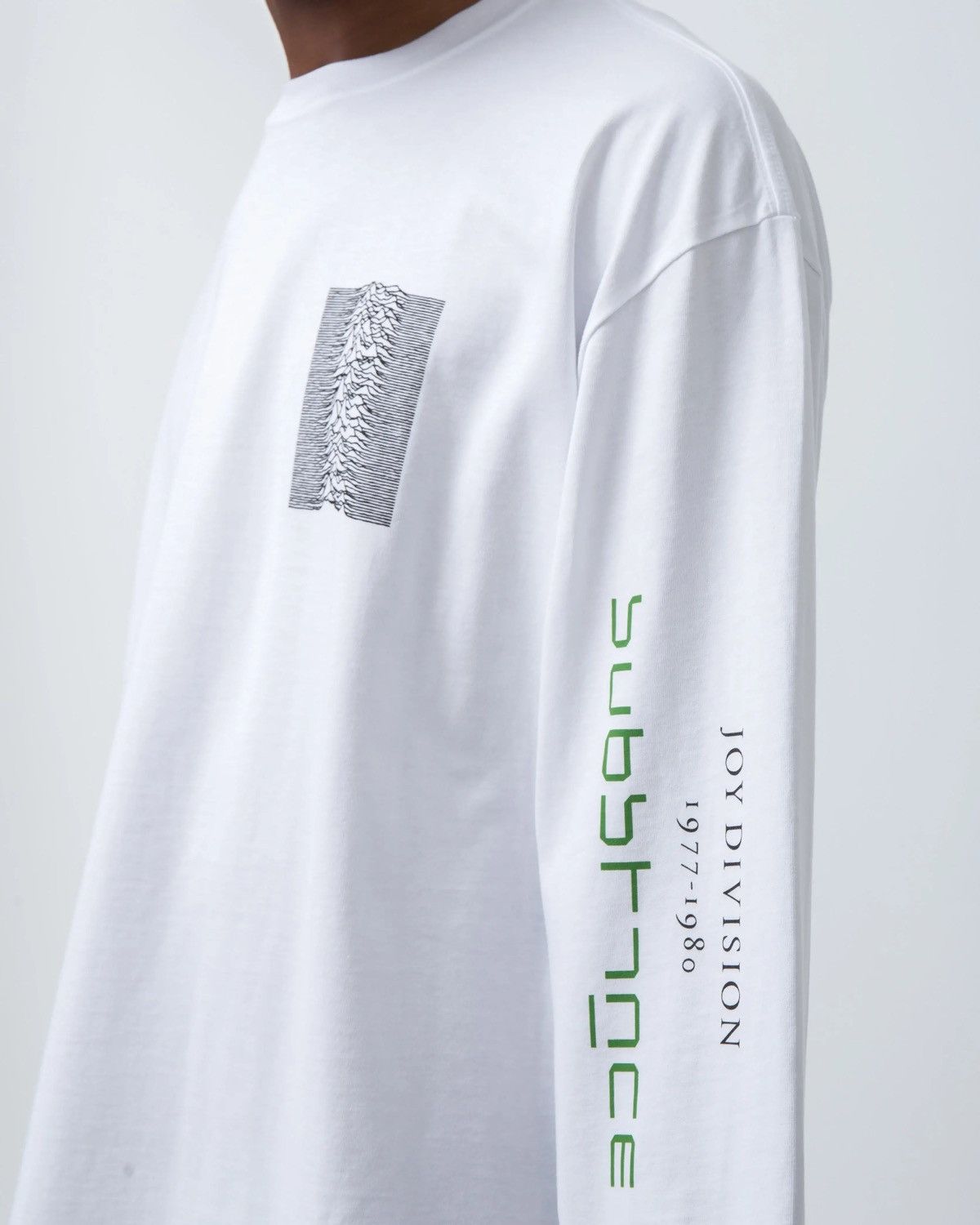 Image of Raf Simons Joy Division T-Shirt in White, Men's (Size Small)