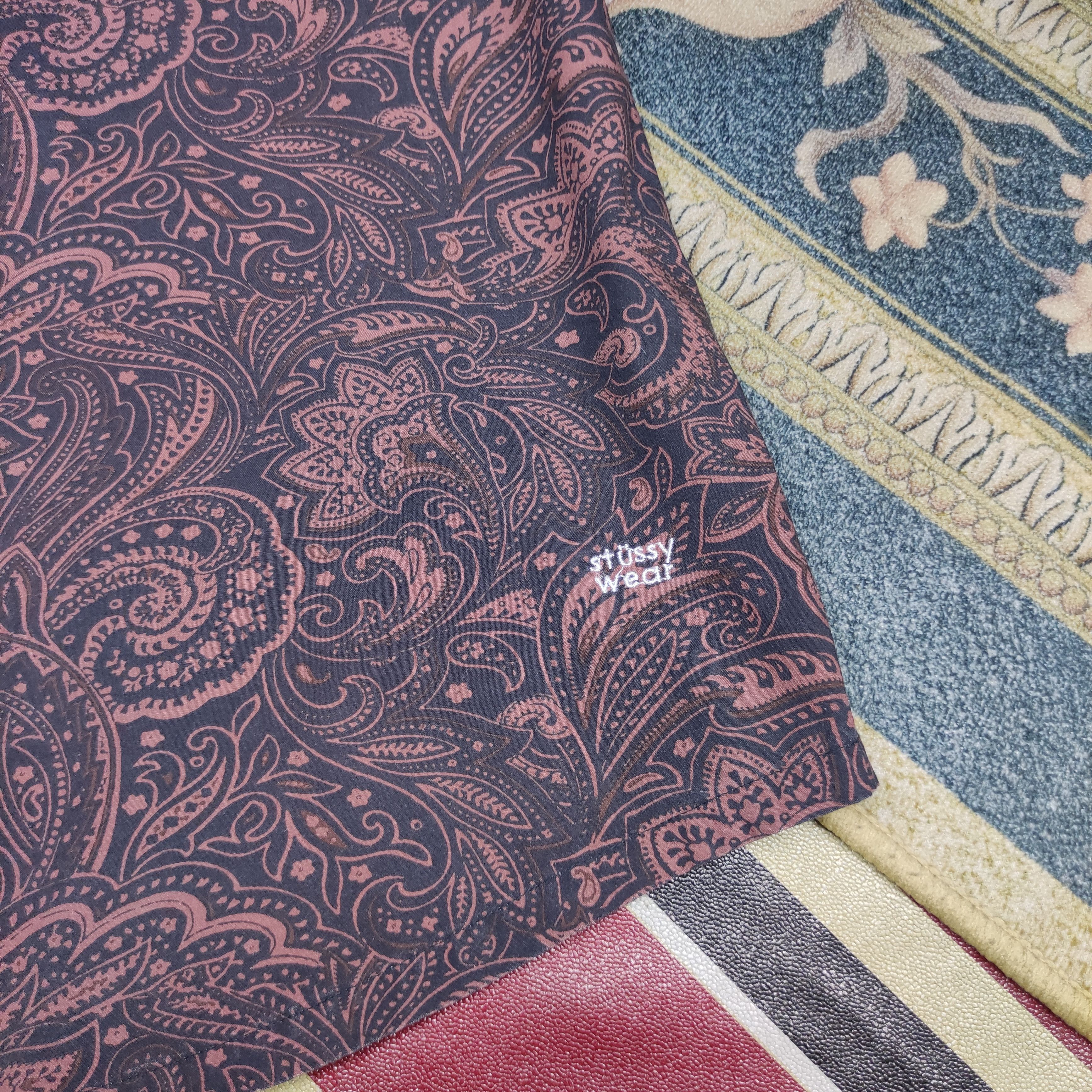 Stussy Rare Stussy x Luguna Beach,CA Bandana Shirt Button Up Size US M / EU 48-50 / 2 - 7 Thumbnail
