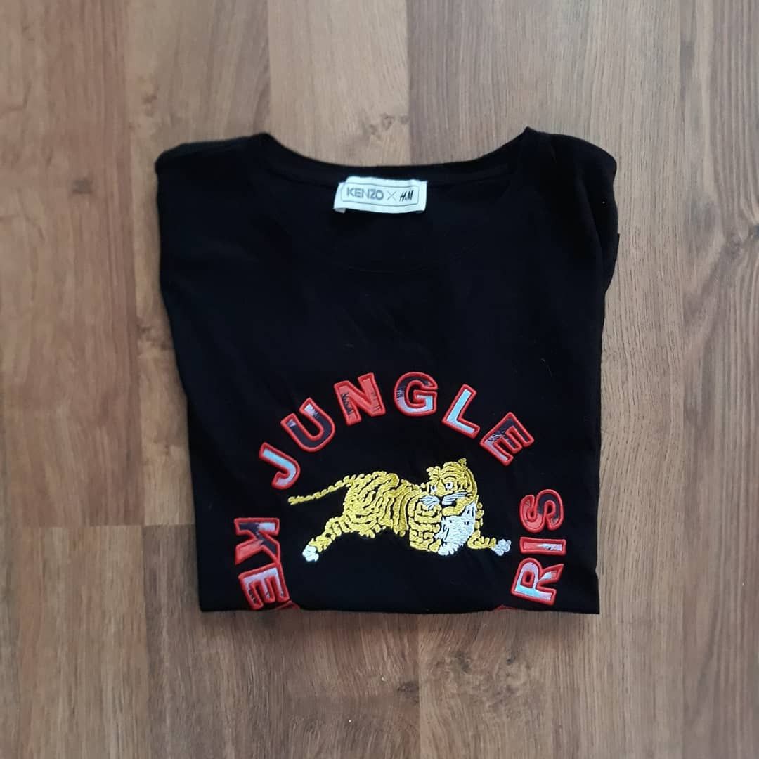 H&M × Kenzo Kenzo x H&M Women's Embroidered Tee Size M / US 6-8 / IT 42-44 - 1 Thumbnail