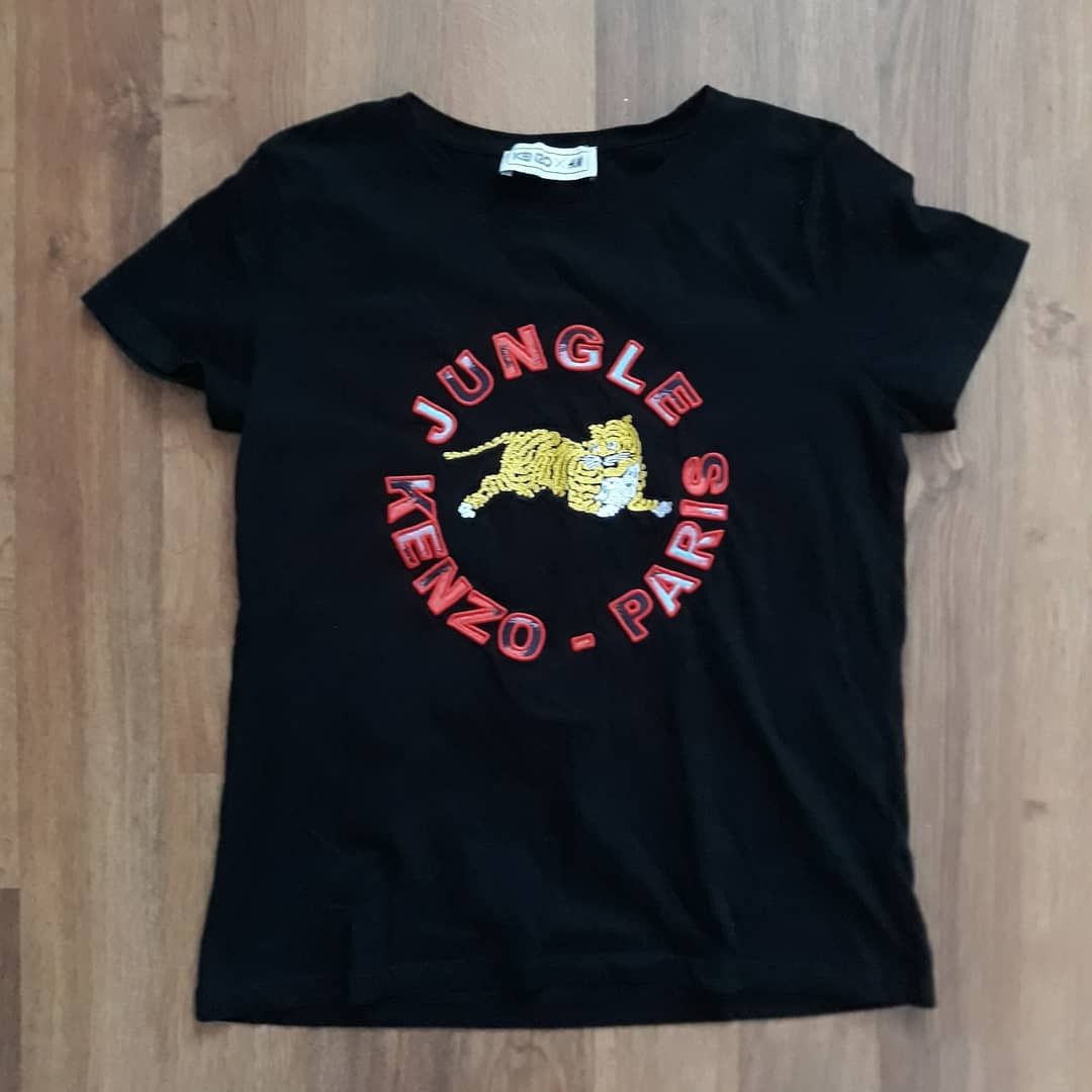 H&M × Kenzo Kenzo x H&M Women's Embroidered Tee Size M / US 6-8 / IT 42-44 - 2 Thumbnail