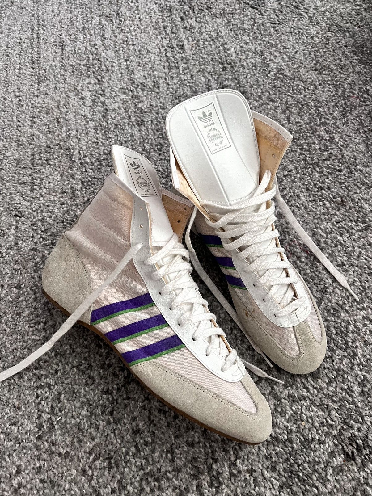 Adidas hercules 2025 wrestling shoes vintage