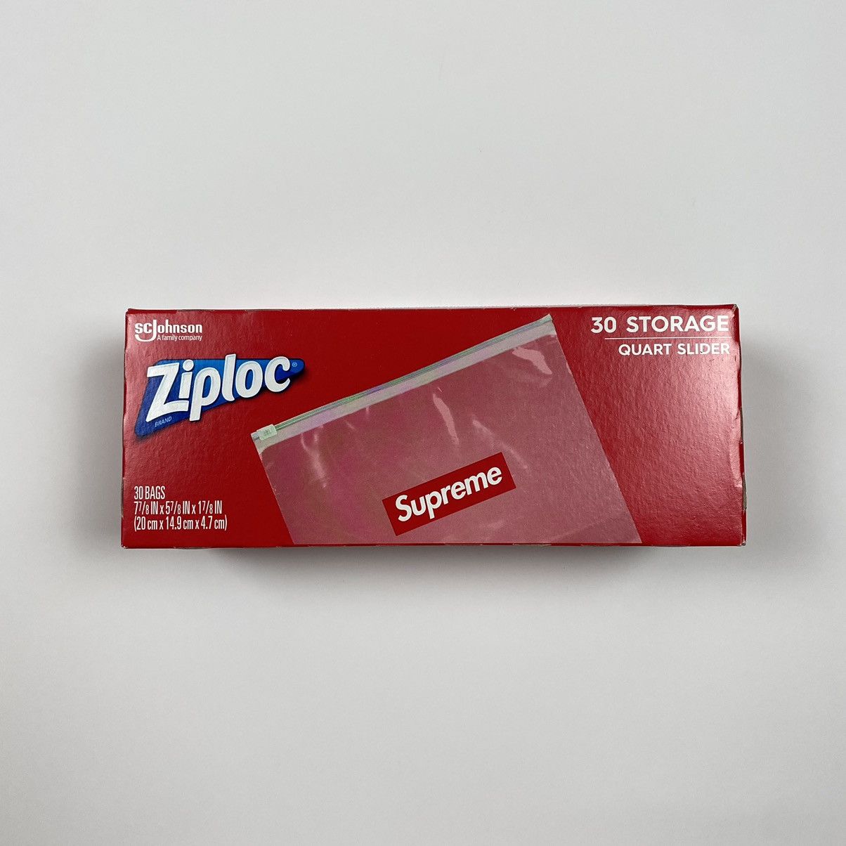 Supreme Supreme Ziploc Bags Box SS20 (3 Boxes) | Grailed