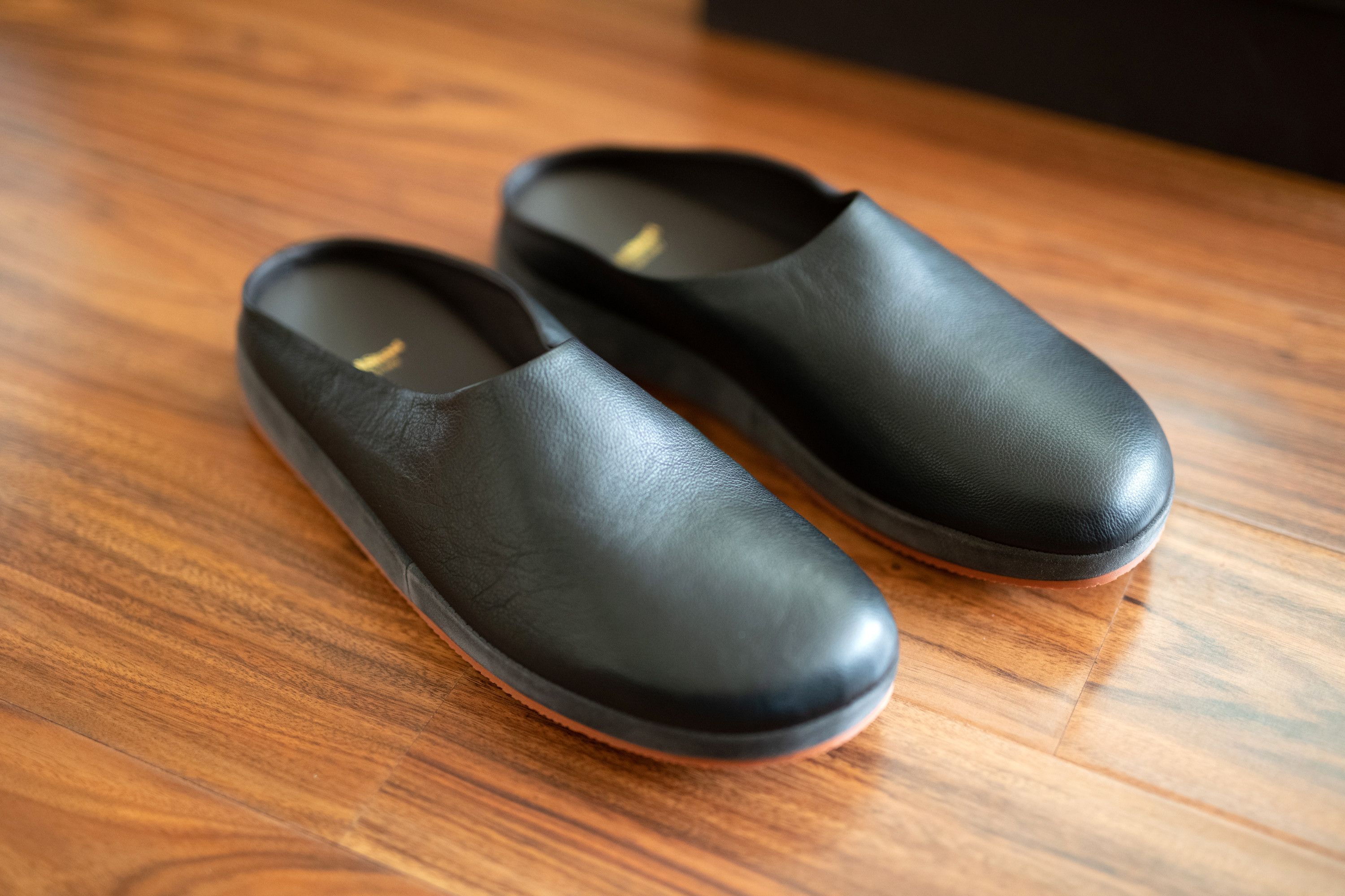Paul Stuart Paul Stuart 'Hampton' Leather Clog Slide Mules Slippers 12 Size US 12 / EU 45 - 6 Thumbnail