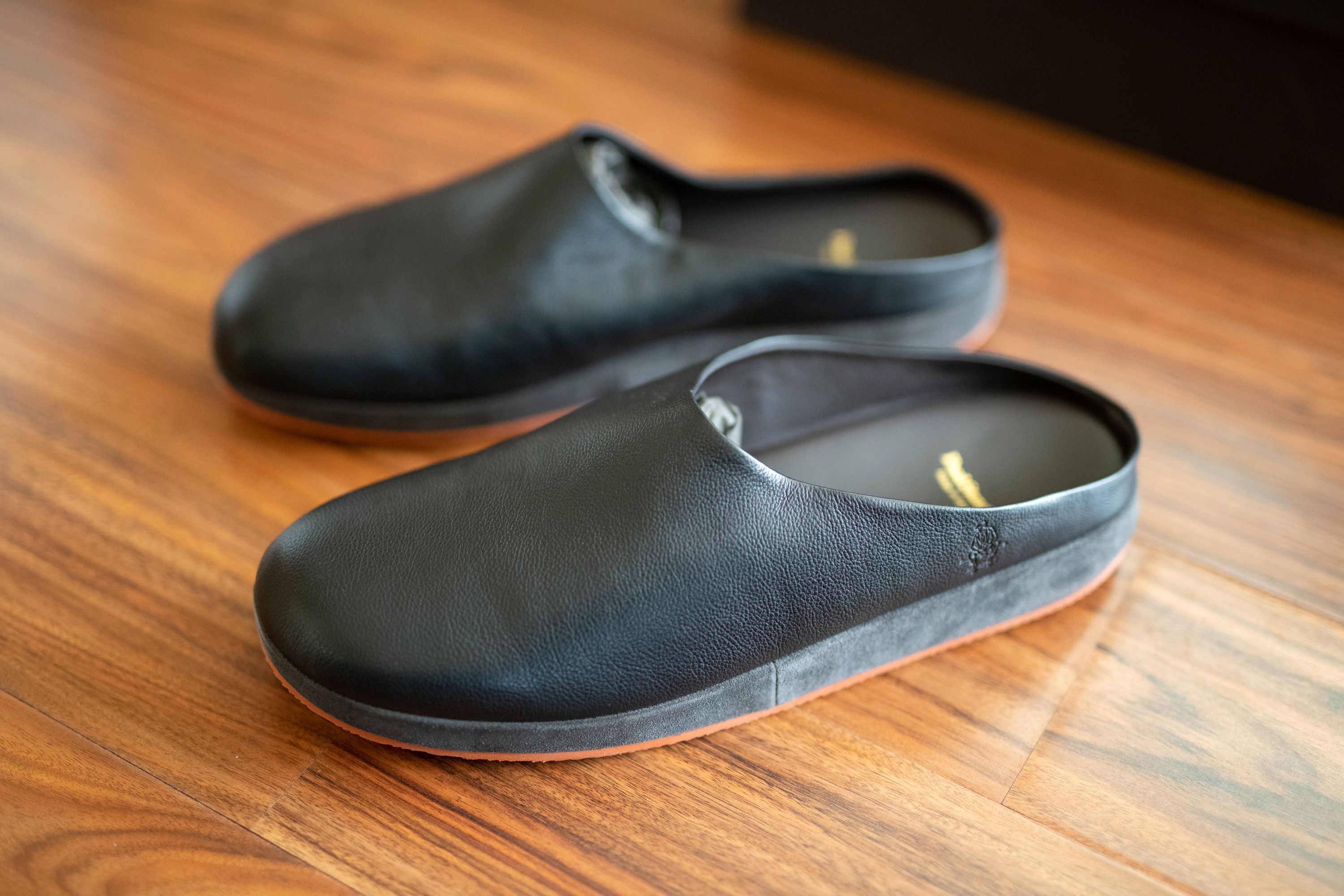 Paul Stuart Paul Stuart 'Hampton' Leather Clog Slide Mules Slippers 12 Size US 12 / EU 45 - 2 Thumbnail