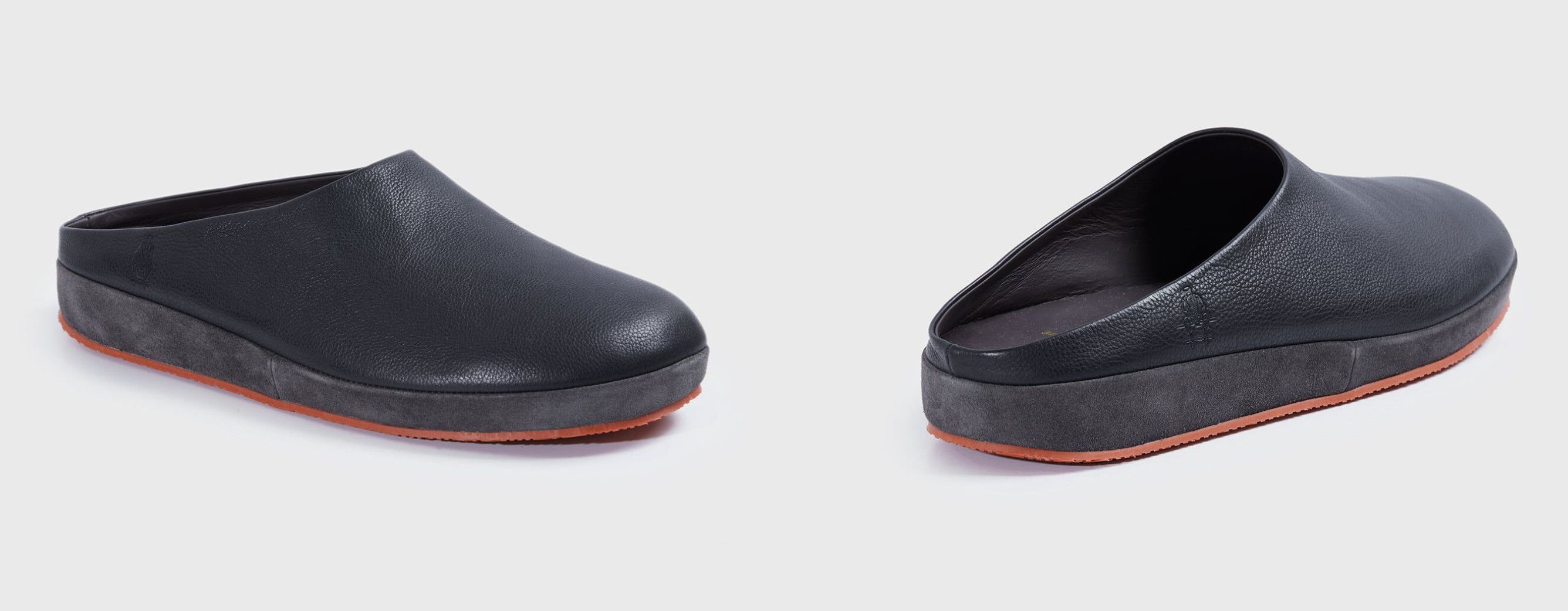 Paul Stuart Paul Stuart 'Hampton' Leather Clog Slide Mules Slippers 12 Size US 12 / EU 45 - 10 Thumbnail