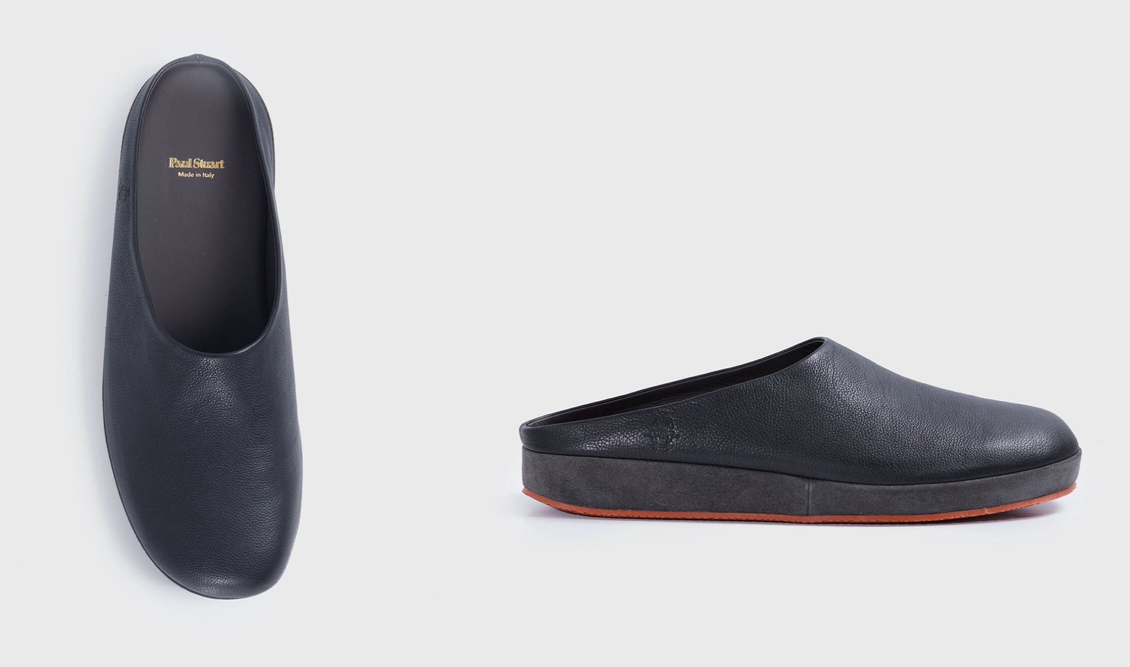 Paul Stuart Paul Stuart 'Hampton' Leather Clog Slide Mules Slippers 12 Size US 12 / EU 45 - 9 Thumbnail
