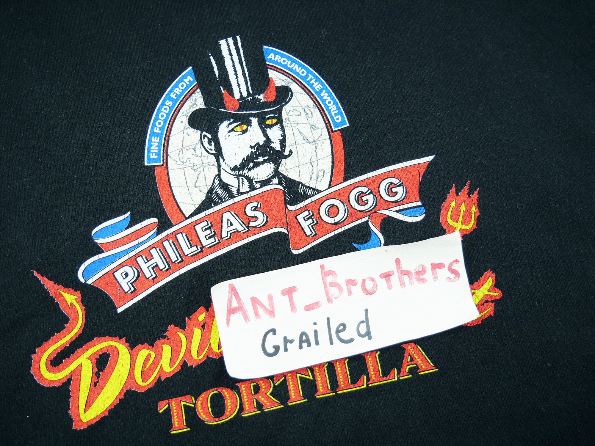 Vintage Vintage Phileas Fogg t-shirt Size US XL / EU 56 / 4 - 6 Thumbnail