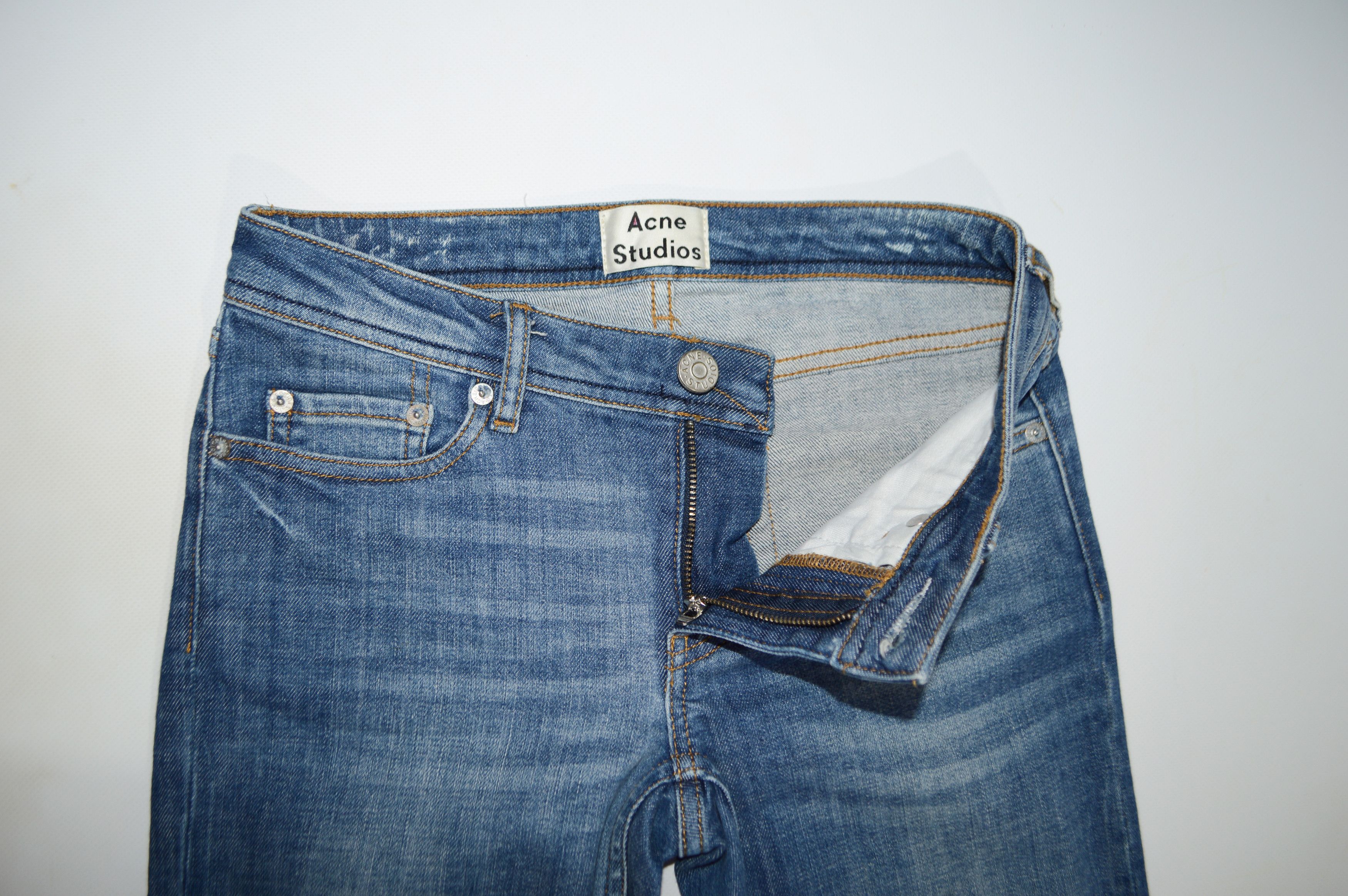 Acne Studios Acne Studios Low Vintage Stretch Denim Jeans Size 24" / US 00 / IT 34 - 6 Thumbnail