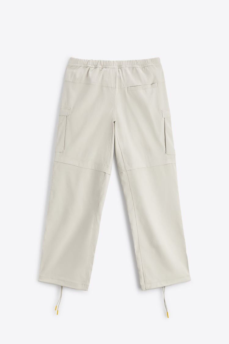 Rhude × Zara Rhude x Zara NEW Cargo Technical Pants Beige GORPCORE Y2K Size US 34 / EU 50 - 7 Thumbnail