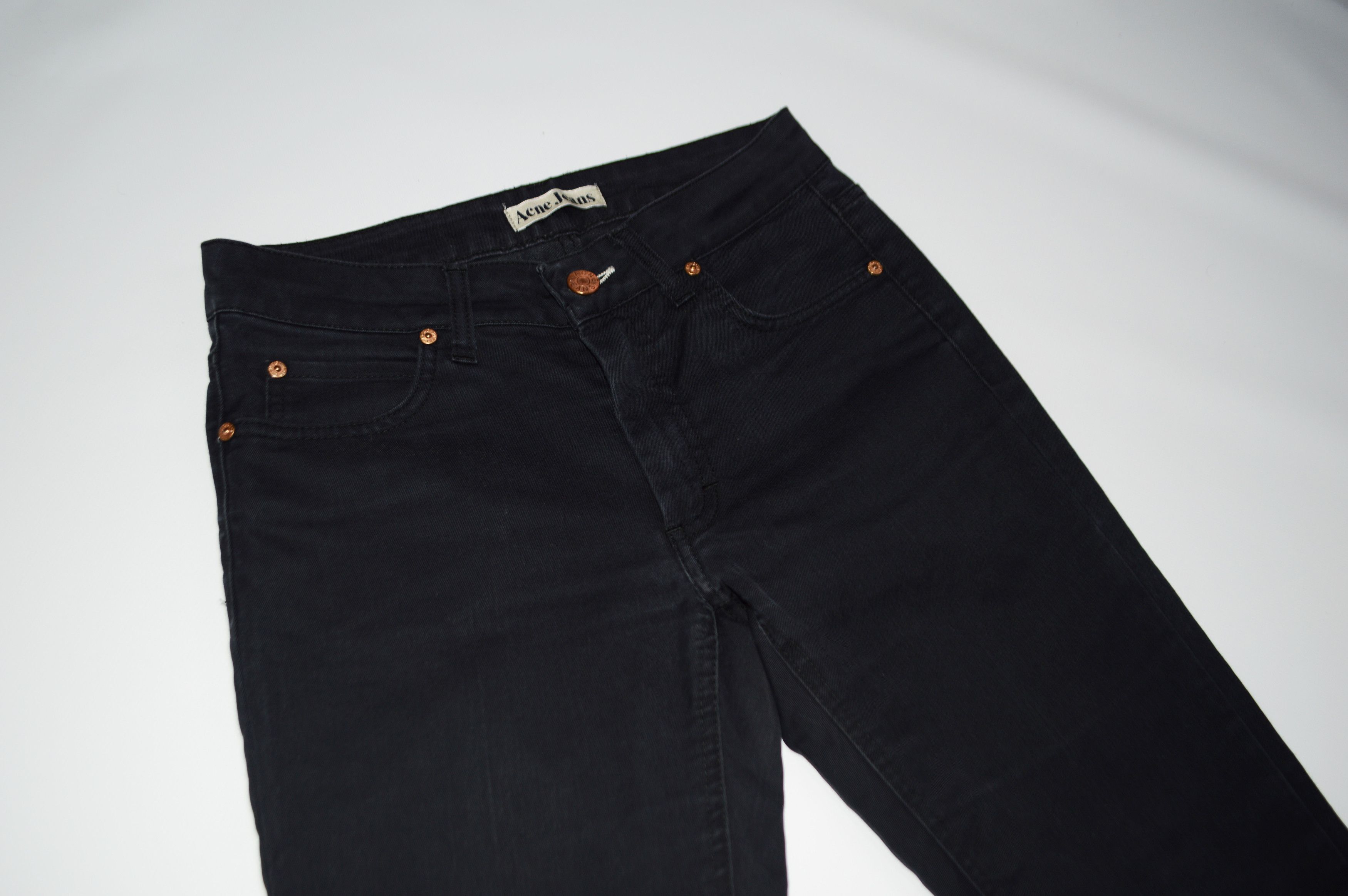 Acne Studios Acne Jeans Hex Black UPS Denim Jeans Size W28 L28 Size 28" / US 6 / IT 42 - 2 Thumbnail