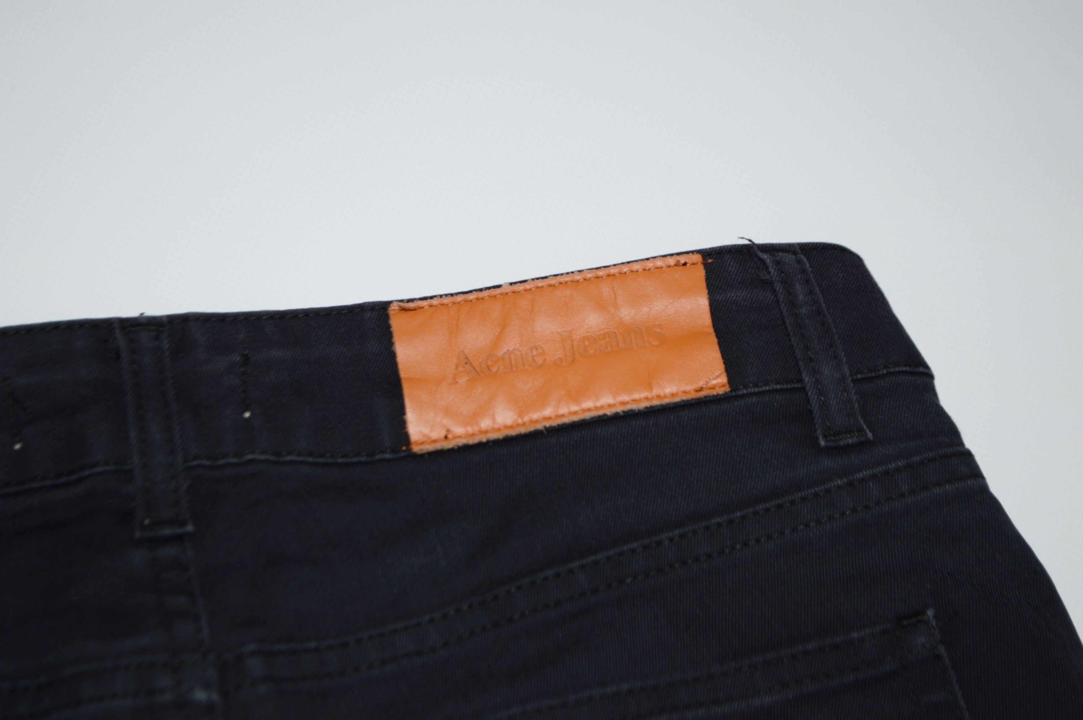 Acne Studios Acne Jeans Hex Black UPS Denim Jeans Size W28 L28 Size 28" / US 6 / IT 42 - 8 Thumbnail